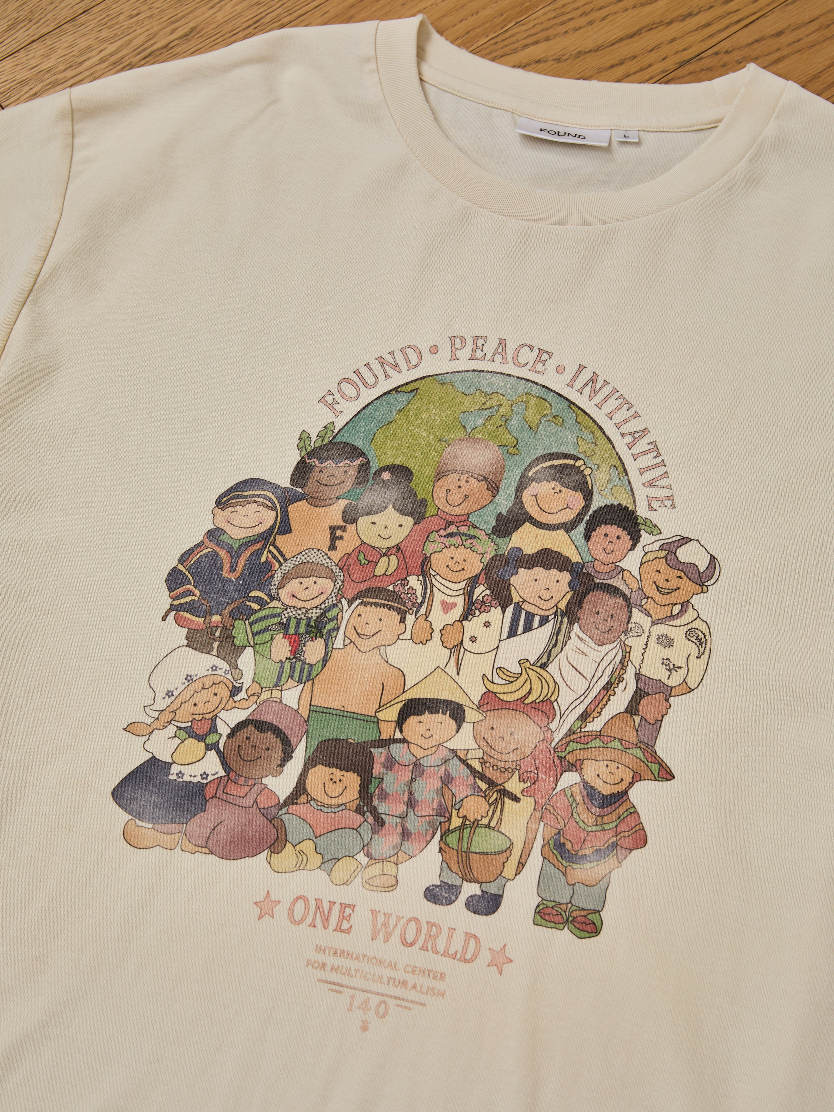 One World Family Tee | Modern Menswear by yycbvcnbmmnbm