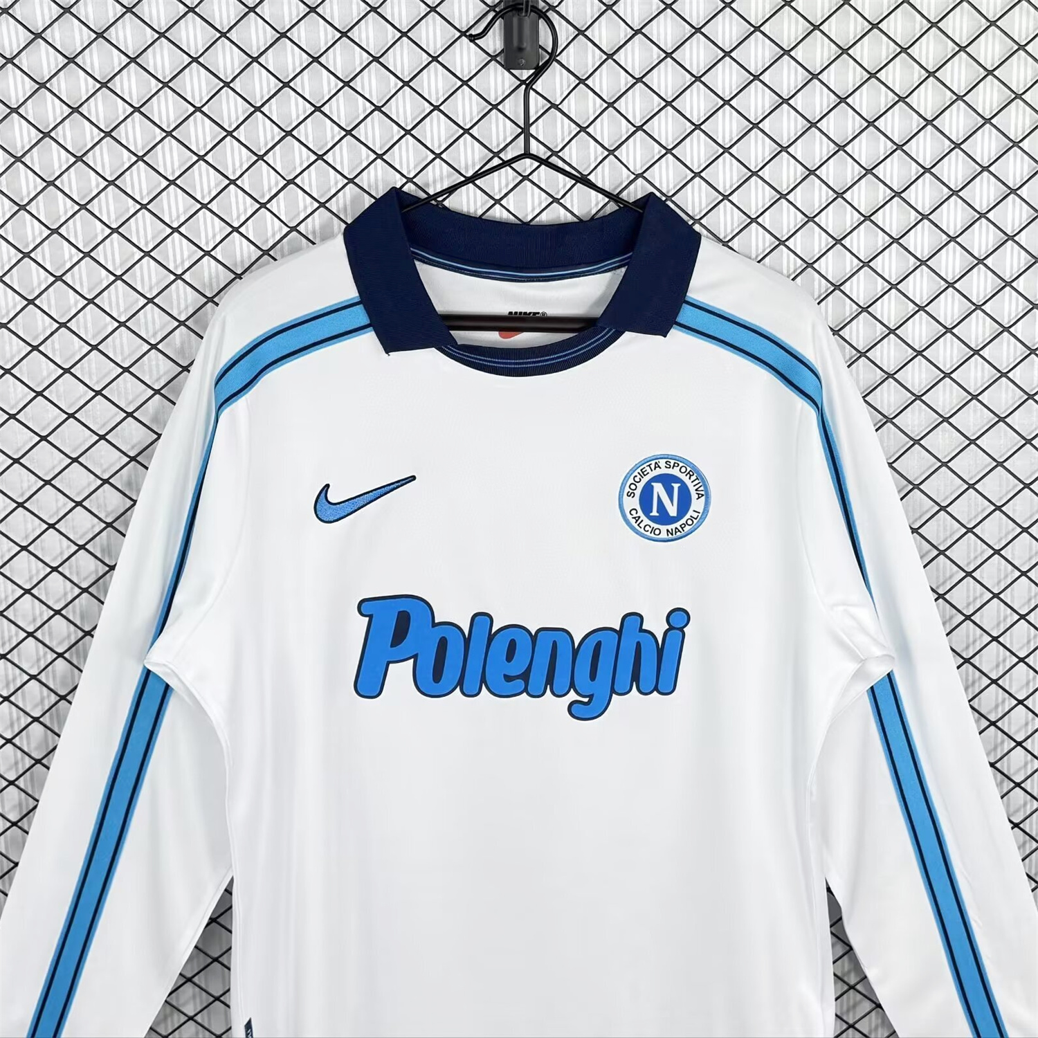 AlphaJersey-Retro Napoli 1998-99 Away Long Sleeves Jersey