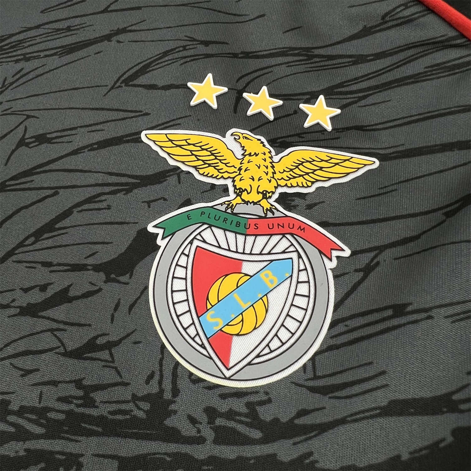 AlphaJersey-Benfica 25-26 Grey Eagle Black Special Jersey - Fans Version
