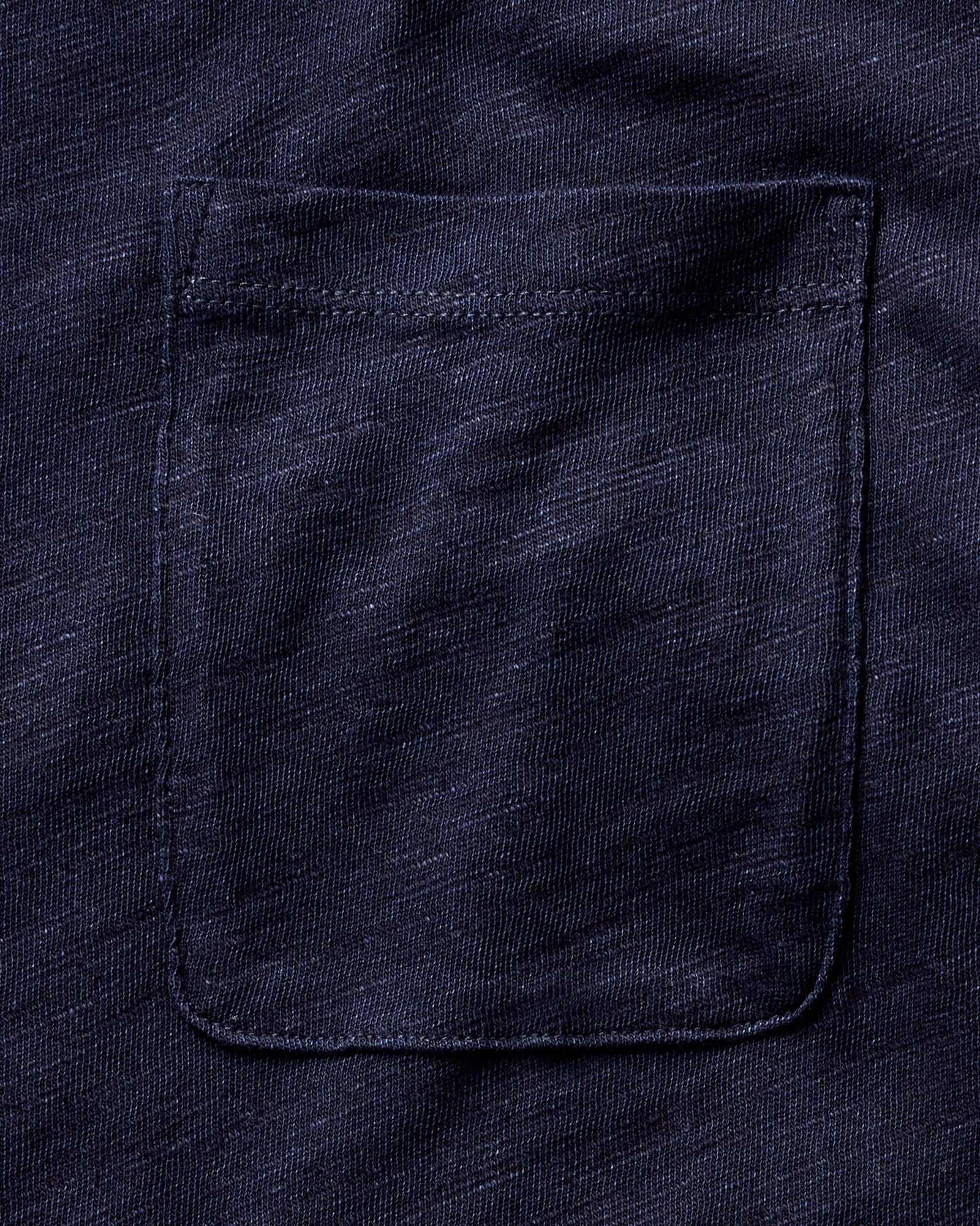 The Slub Tee in Rinsed Indigo | Modern Menswear by yycbvcnbmmnbm