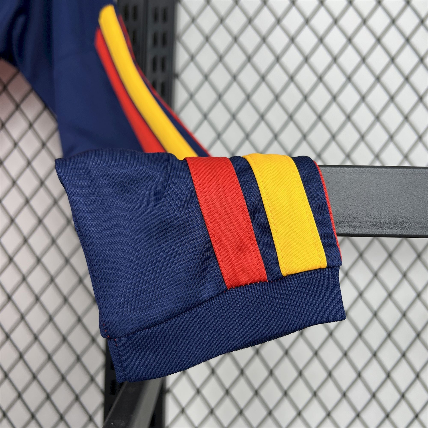 AlphaJersey-Spain 2026 Home Red Long Sleeves Jersey - Fans Version