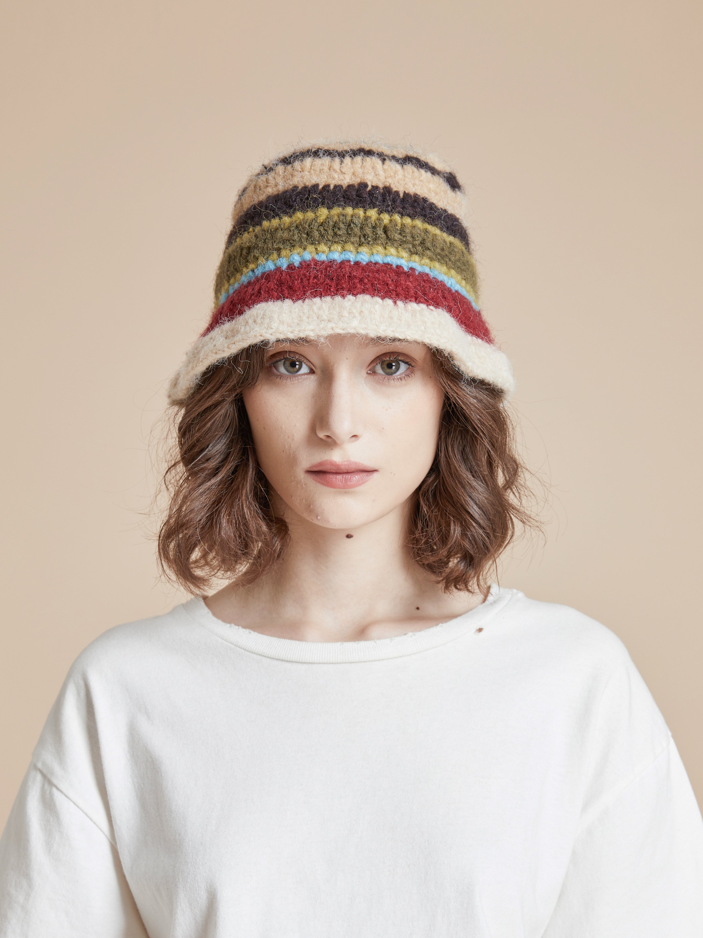 Stripe Knit Beanie | Modern Menswear by yycbvcnbmmnbm