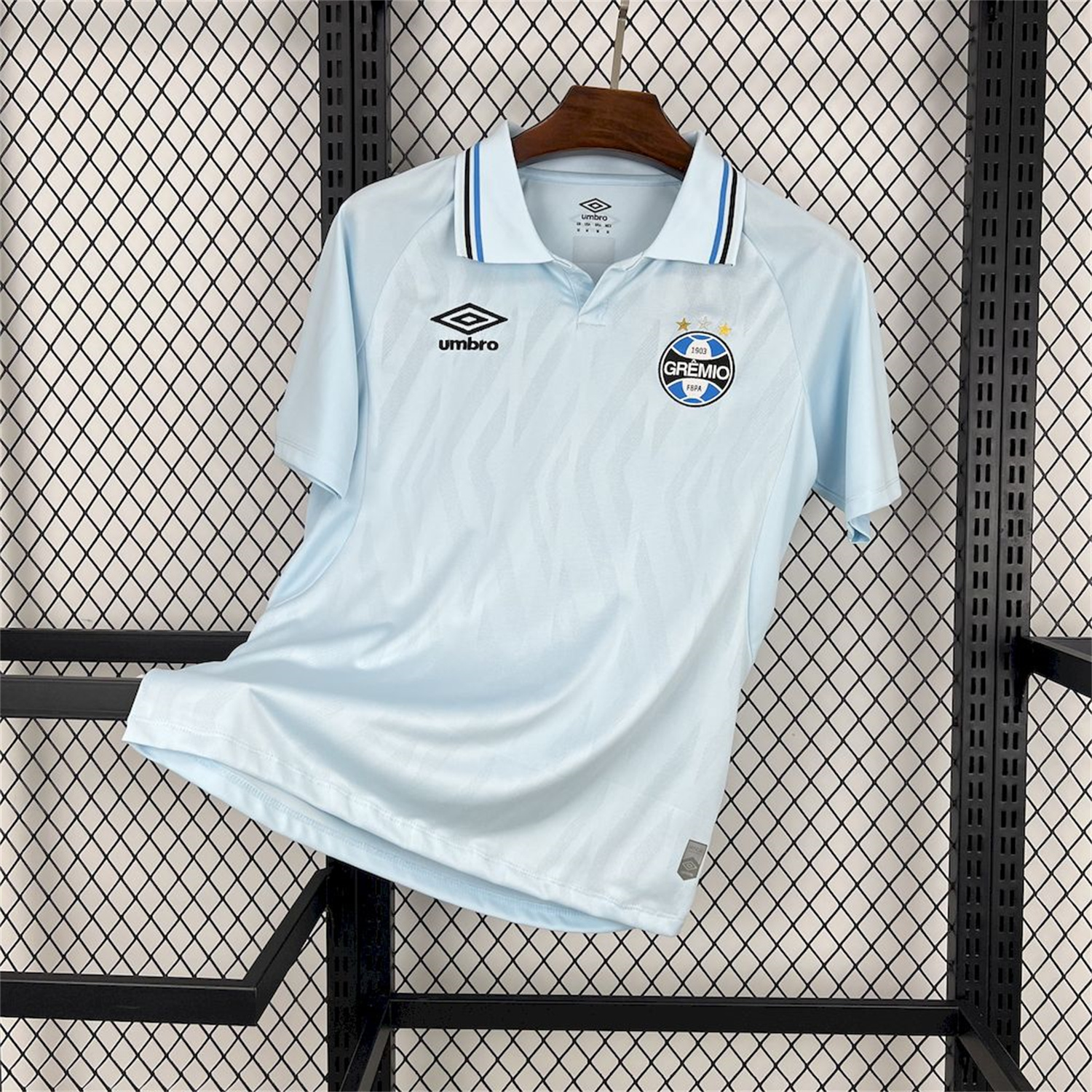 AlphaJersey-Gremio 25-26 Away Unsponsored Jersey - Fans Version