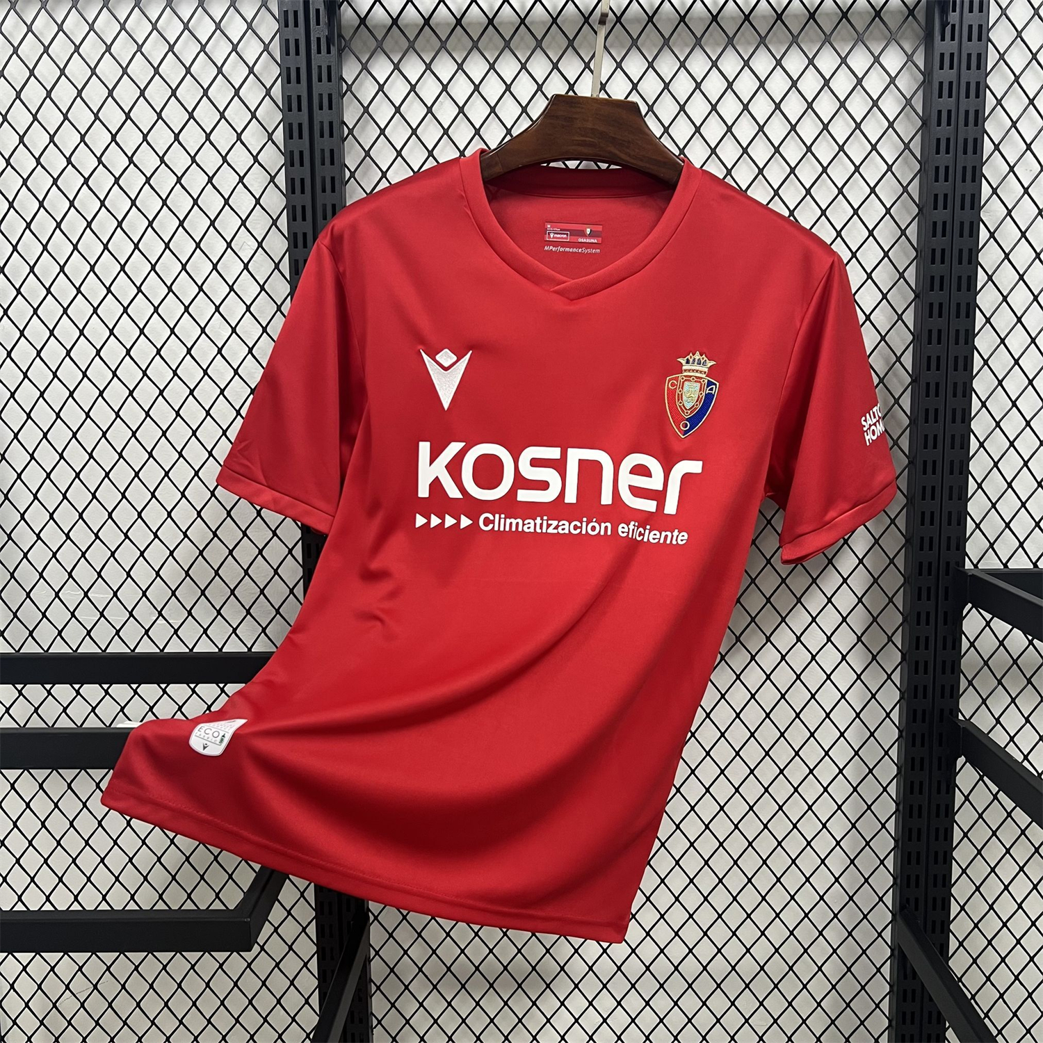 AlphaJersey-Osasuna 25-26 Retro Style Jersey - Fans Version