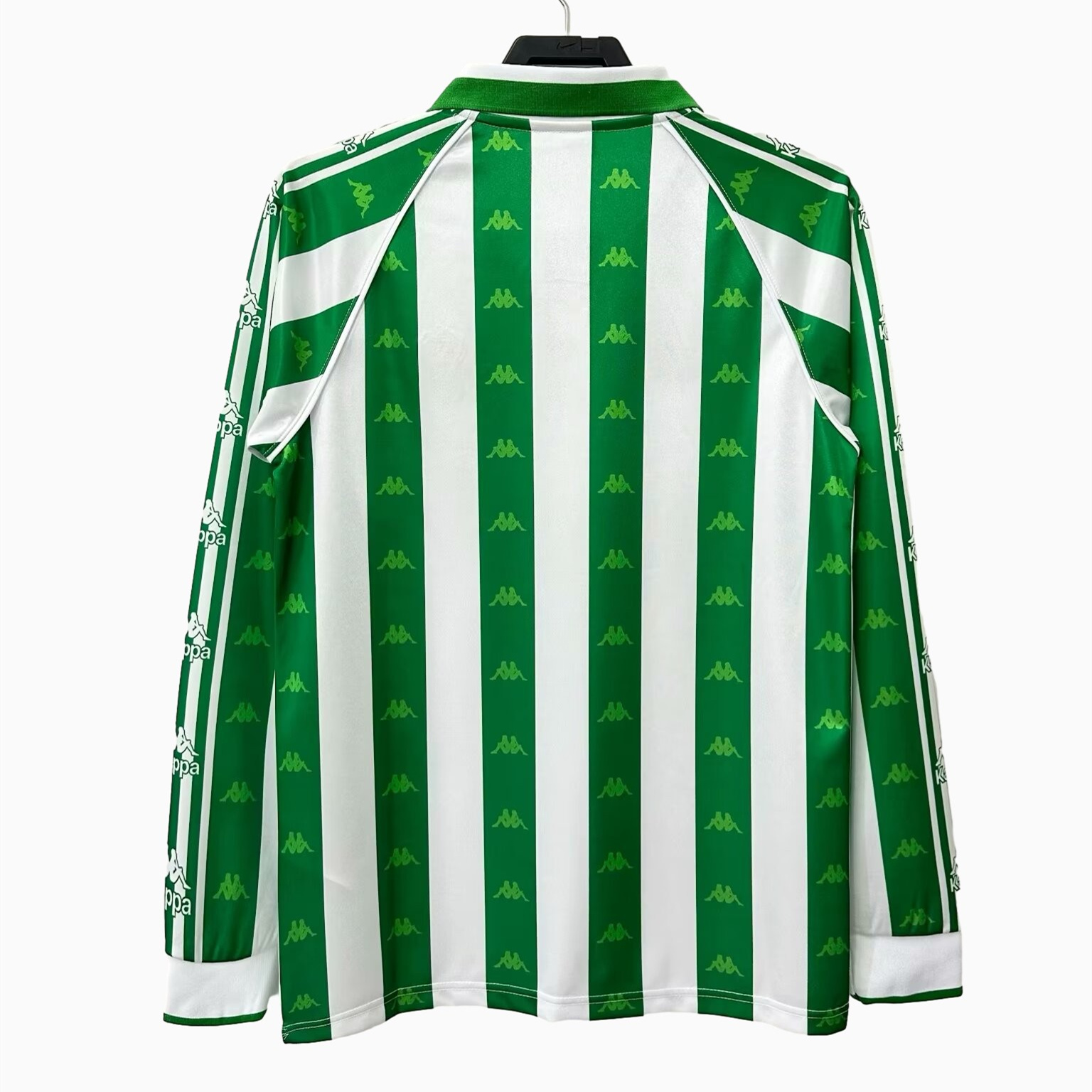 AlphaJersey-Retro Real Betis 95-97 Home Stadium Long Sleeve Jersey