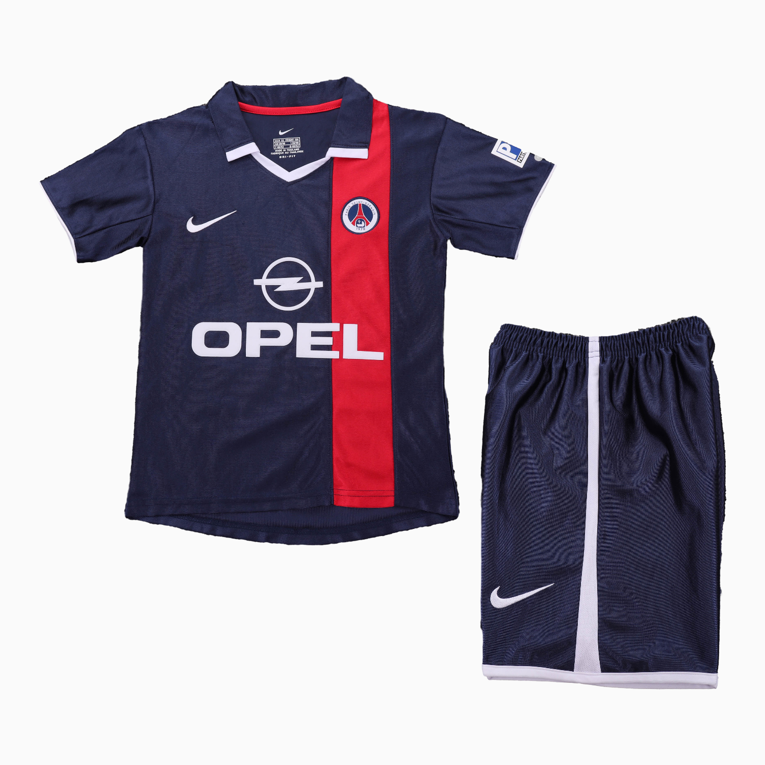 AlphaJersey-Retro Paris Saint-Germain PSG 2001-02 Home Kids Kit