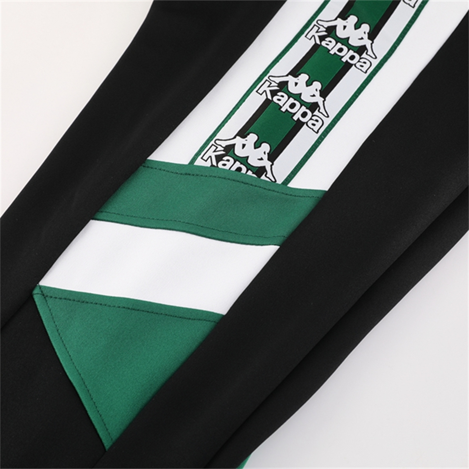 AlphaJersey-Real Betis 25-26 Jacket Training Tracksuit - Green White Black Throwback Jackets & Black Pants