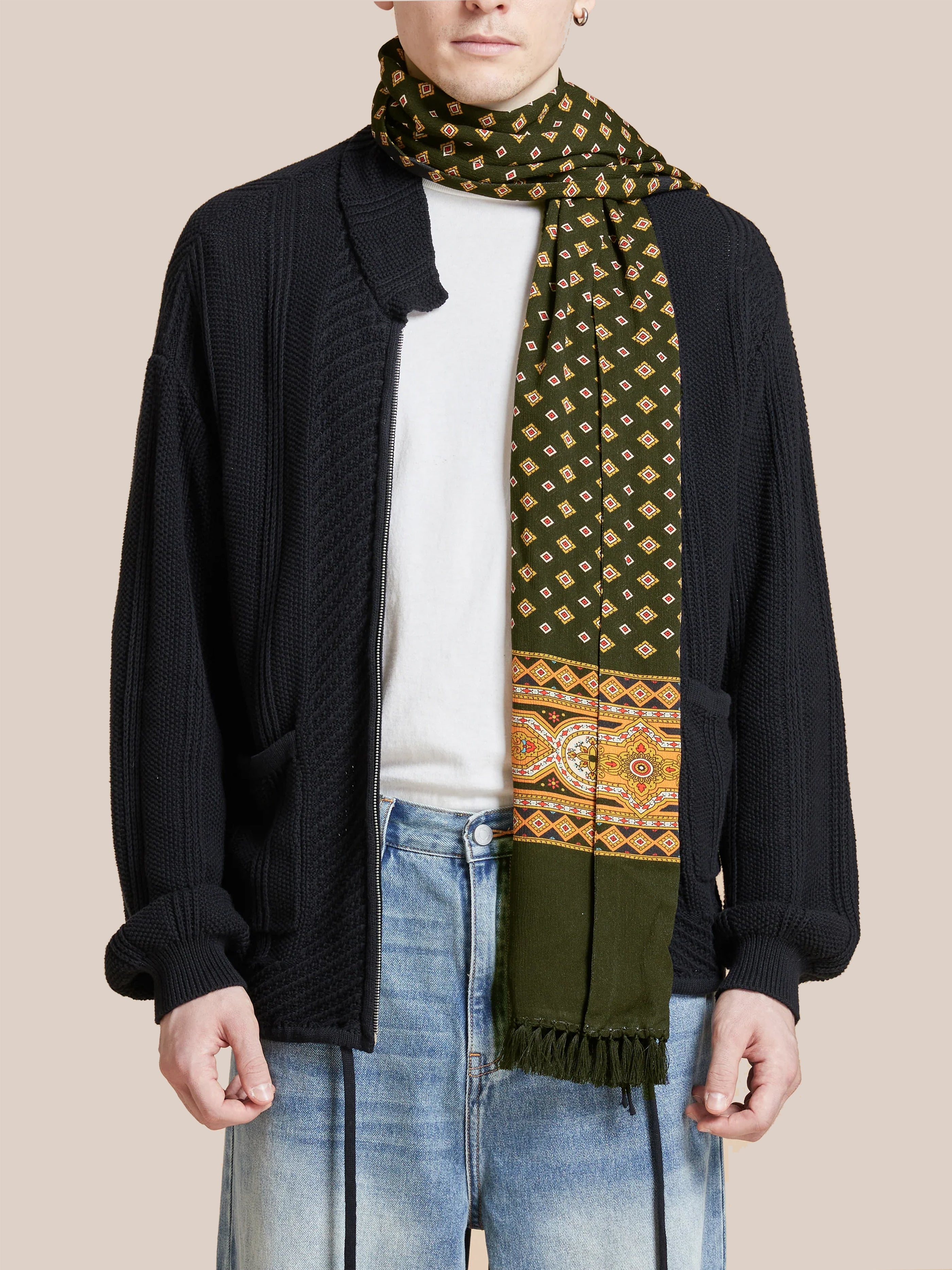 Greener Pastures Scarf | Modern Menswear by yycbvcnbmmnbm