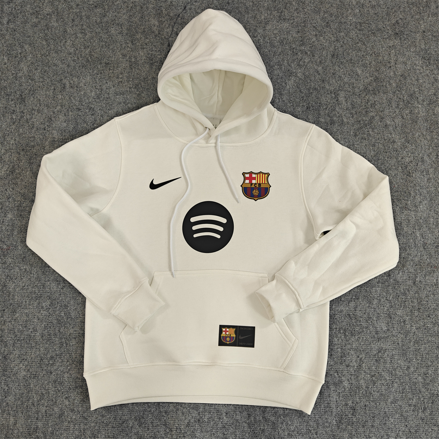 AlphaJersey-Barcelona 25-26 Big Logo Unisex Pullover Hoodie