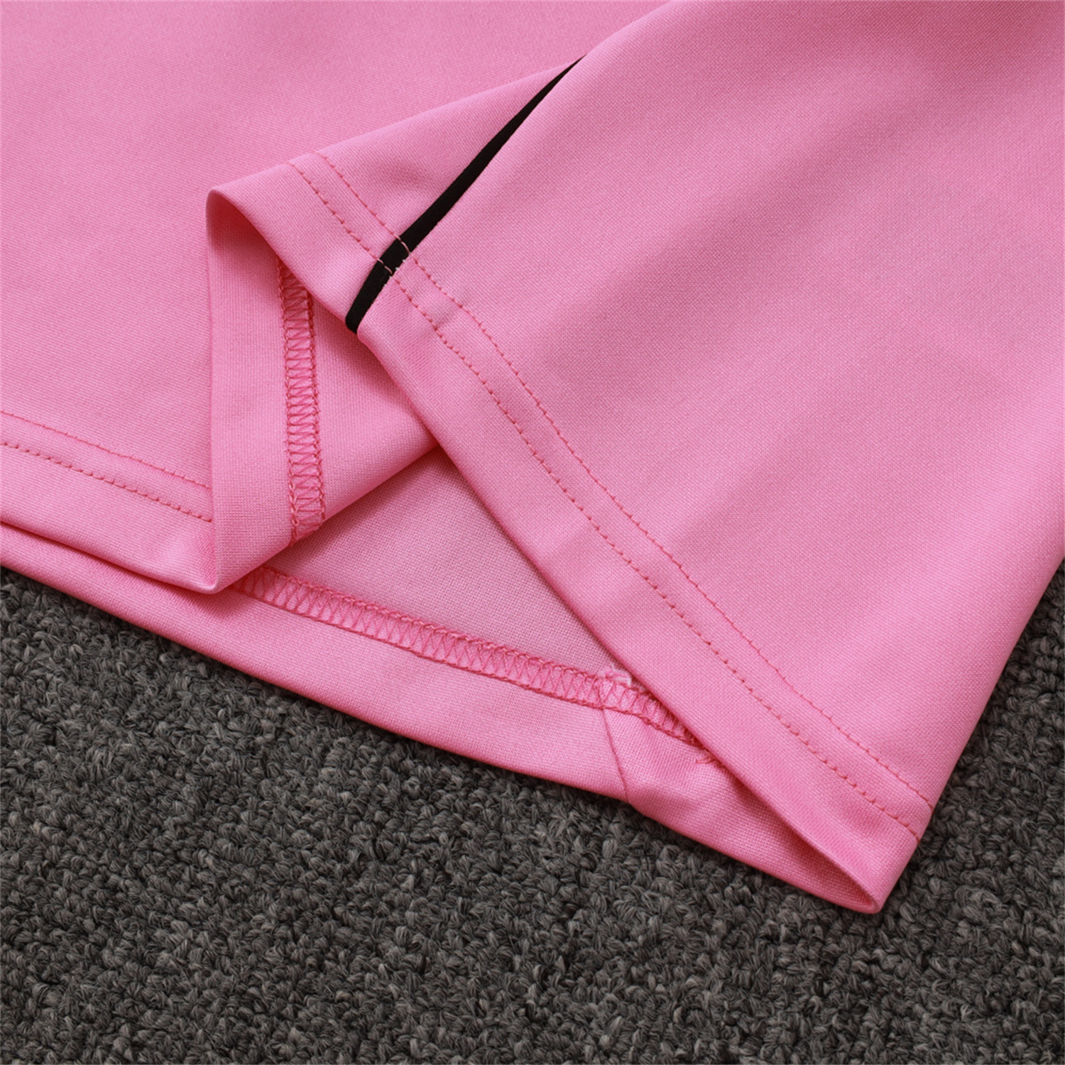 AlphaJersey-INT M.A.M 25-26 Long Sleeves Training Set - Pink Top & Black Pants