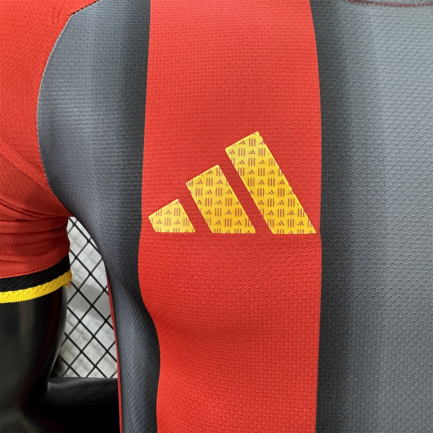 AlphaJersey-Belgium 2026 Red And Black Special Jersey - Player Version