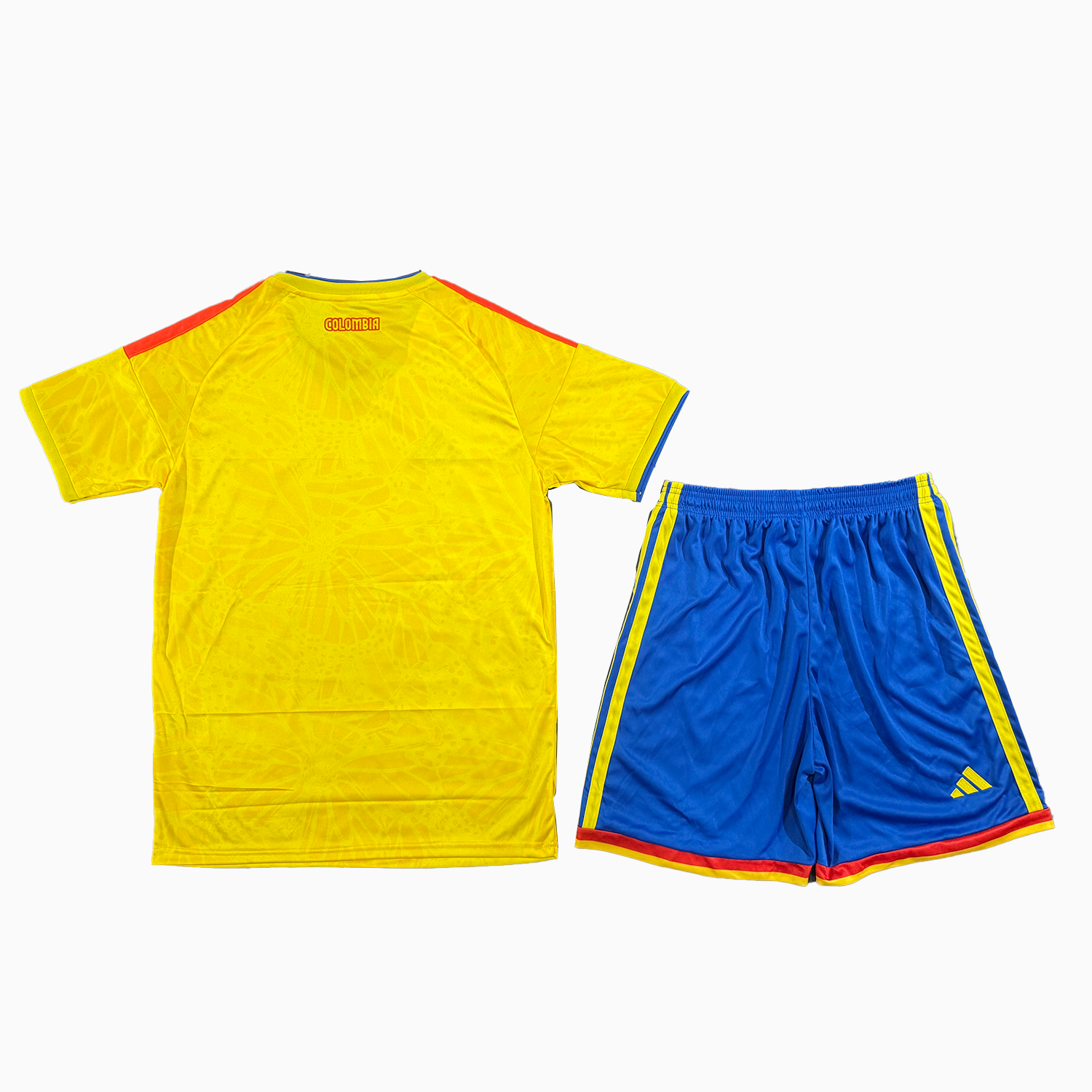 AlphaJersey-Colombia 2026 Home Men's Adult Jersey Set - Fans Version