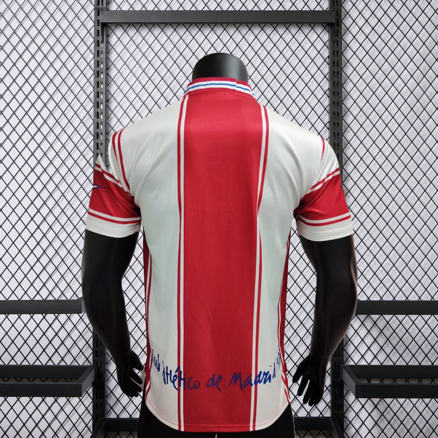 AlphaJersey-Retro Atletico Madrid 99-00 Home Jersey - Player Version