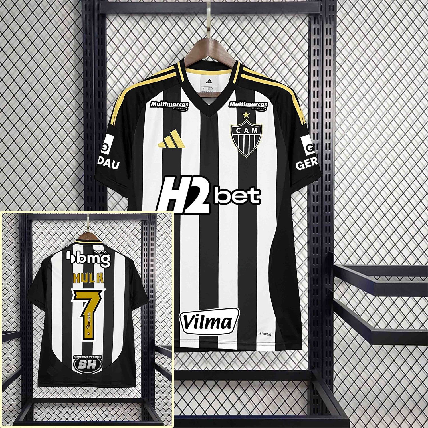 AlphaJersey-Atletico Mineiro 25-26 Home Jersey - Fans Version