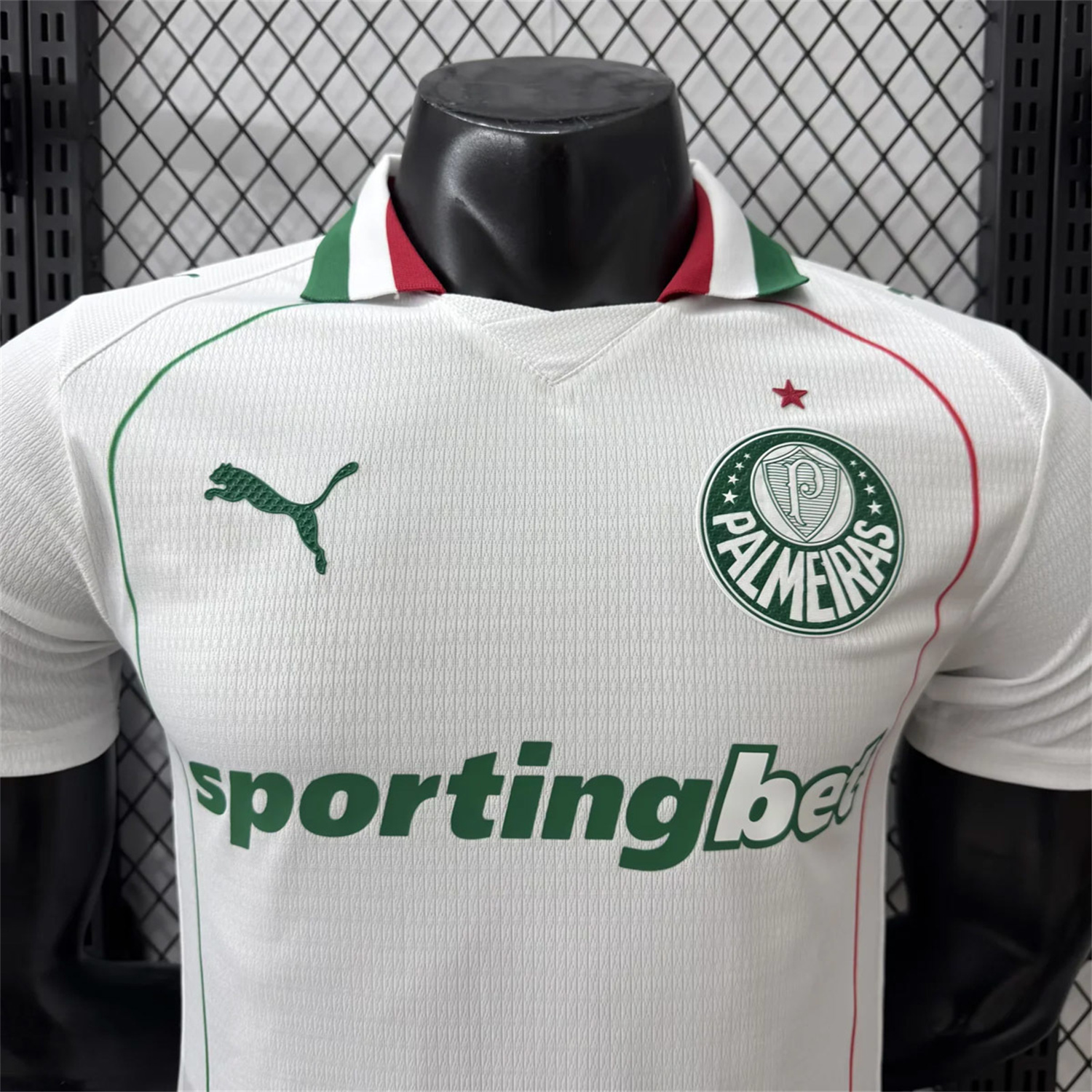 AlphaJersey-Palmeiras 26-27 Away White Jersey - Player Version