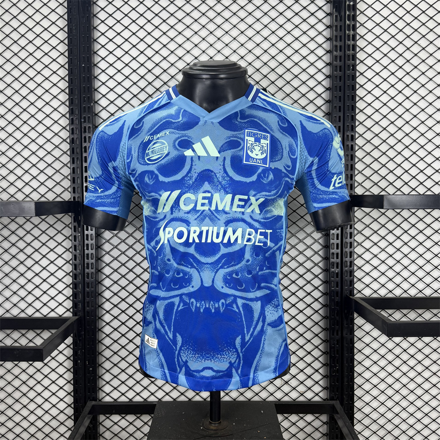 AlphaJersey-Tigres UANL 25-26 Away Jersey With All Sponsors - Player Version