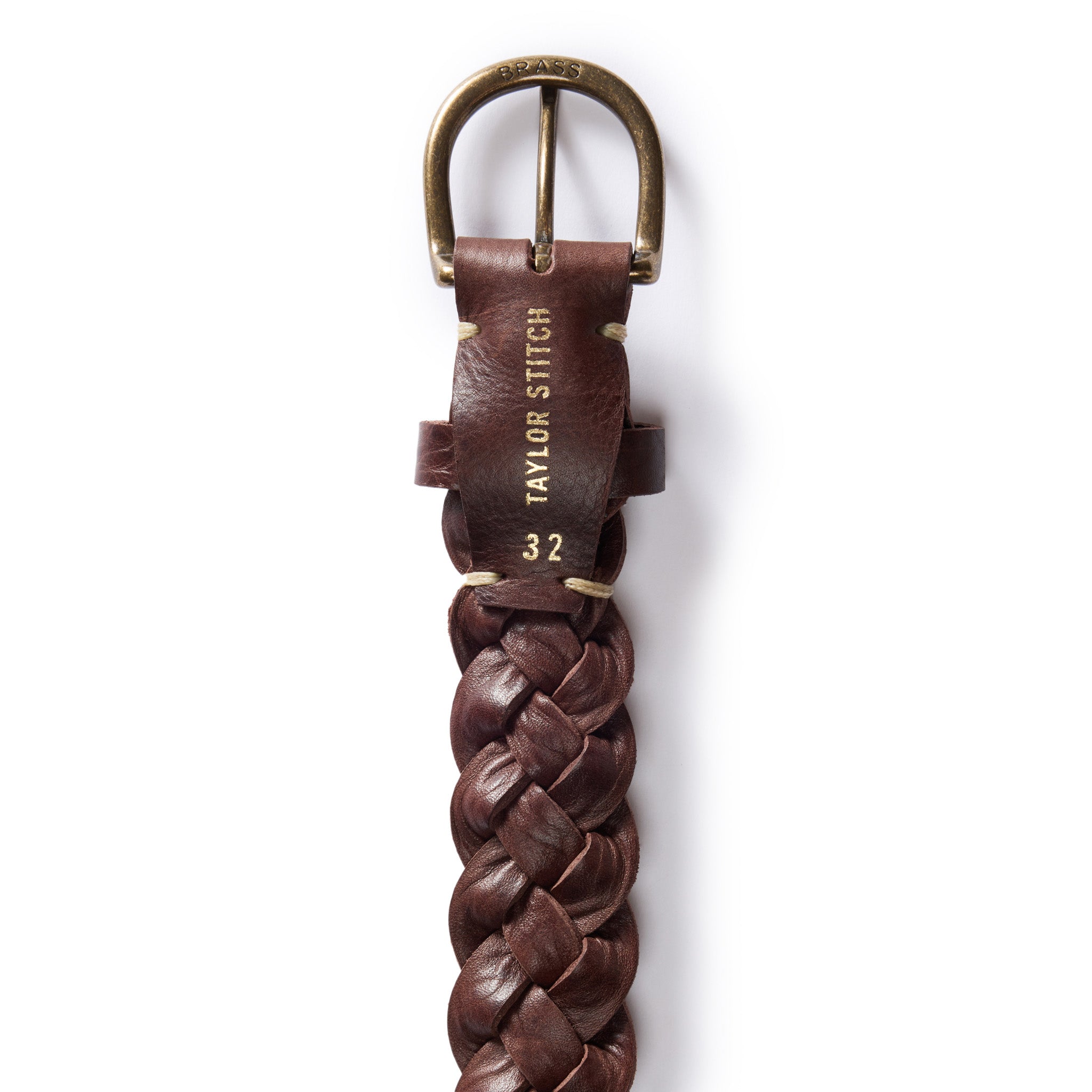 The Braided Belt in Dark Brown | Modern Menswear by yycbvcnbmmnbm