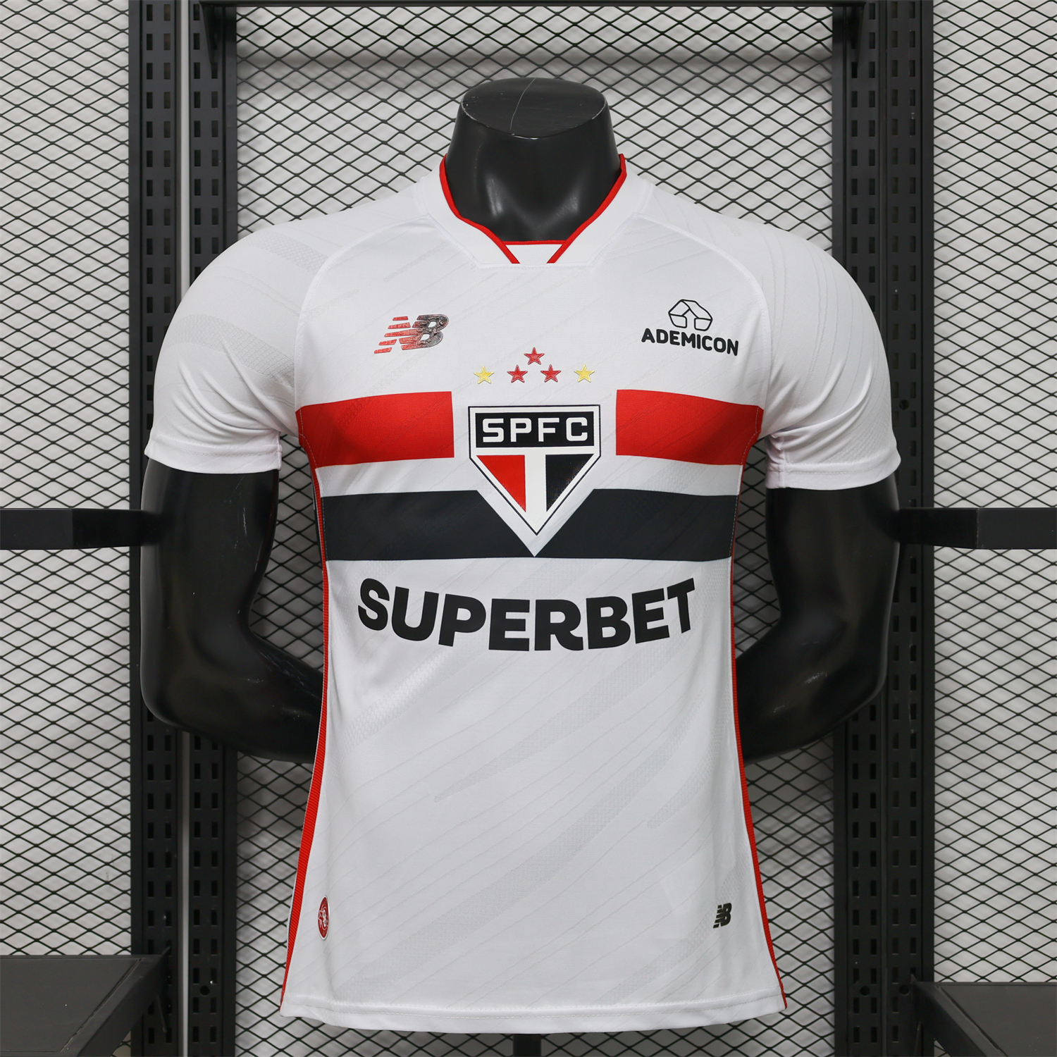 AlphaJersey-Sao Paulo 26-27 Home Jersey - Player Version