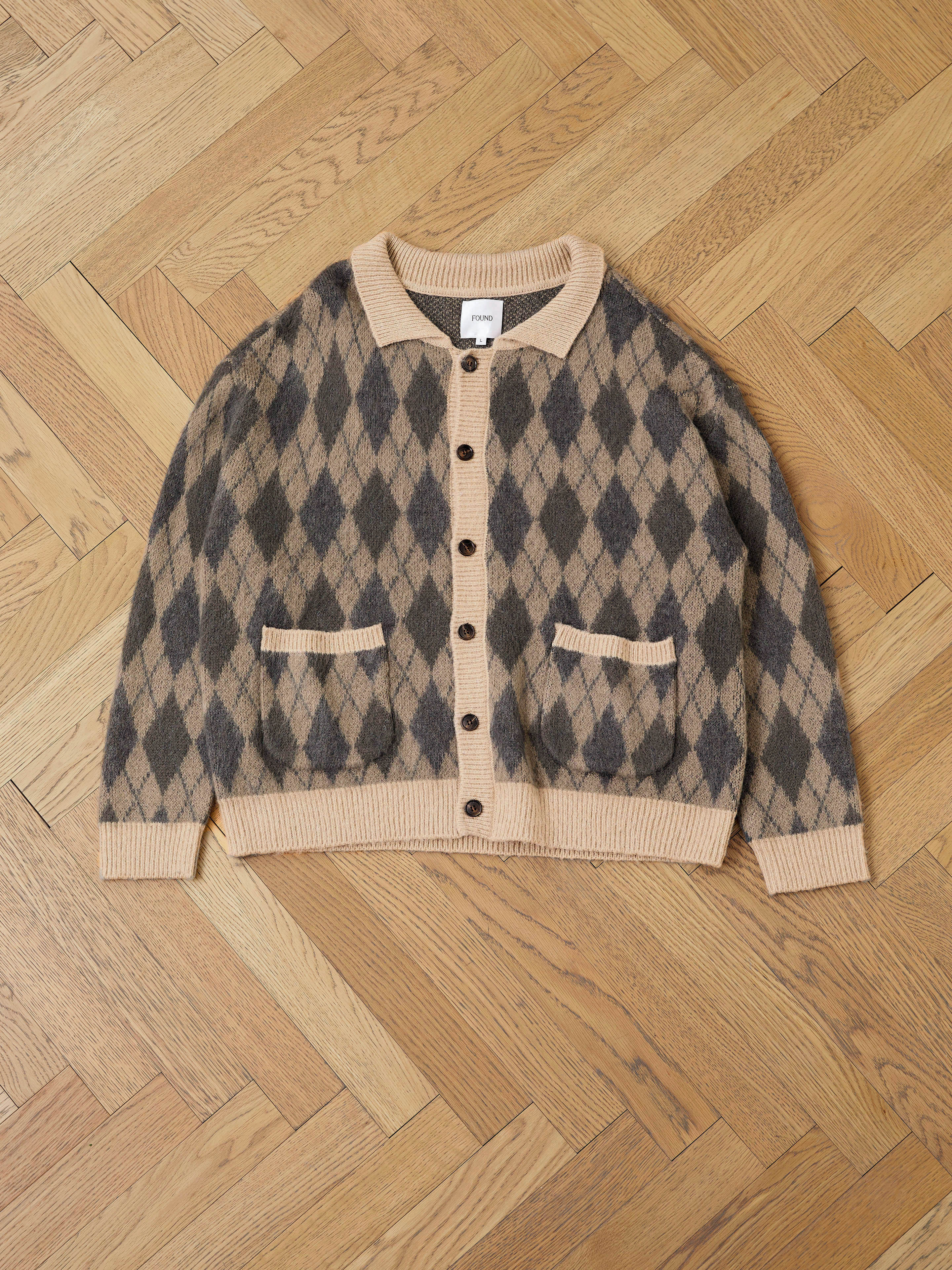 Argyle Cardigan | Modern Menswear by yycbvcnbmmnbm
