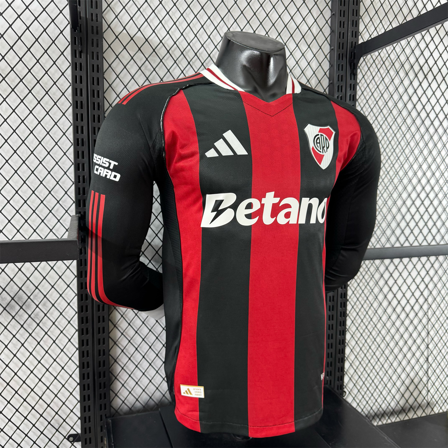 AlphaJersey-River Plate 25-26 Away Long Sleeves Jersey - Player Version