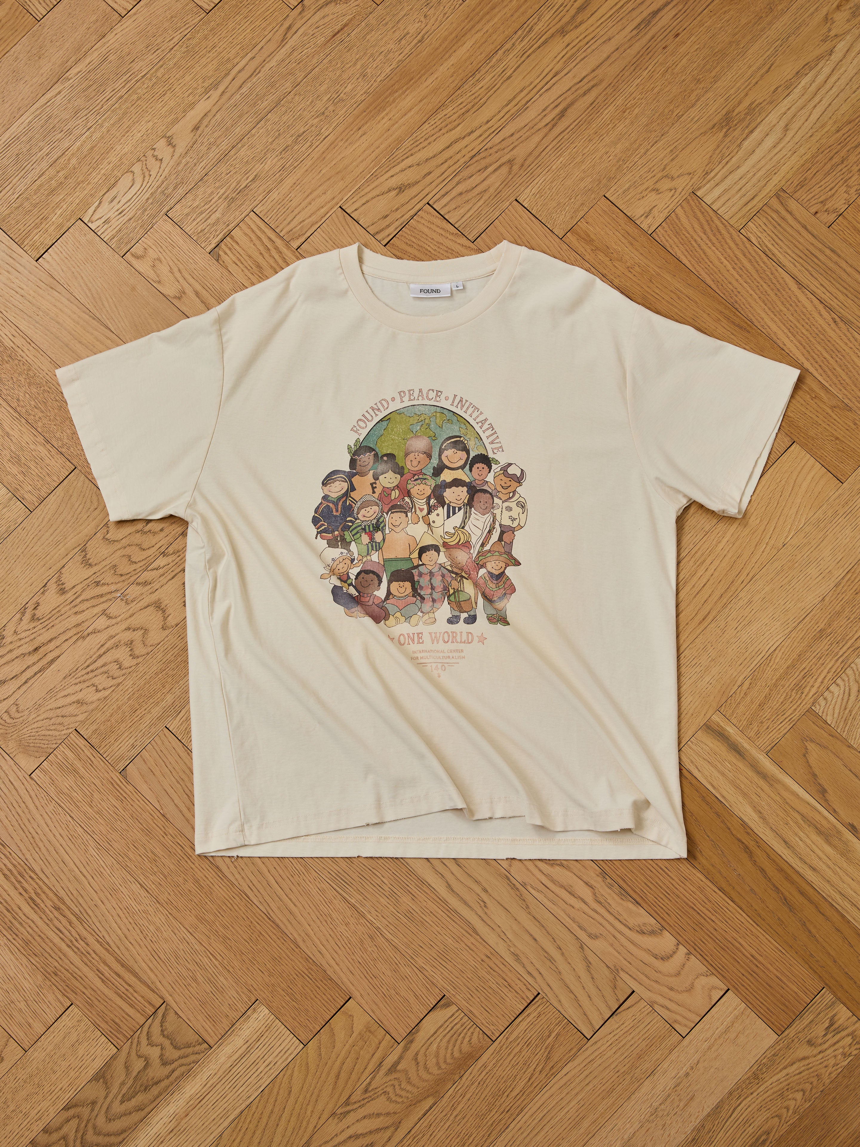 One World Family Tee | Modern Menswear by yycbvcnbmmnbm
