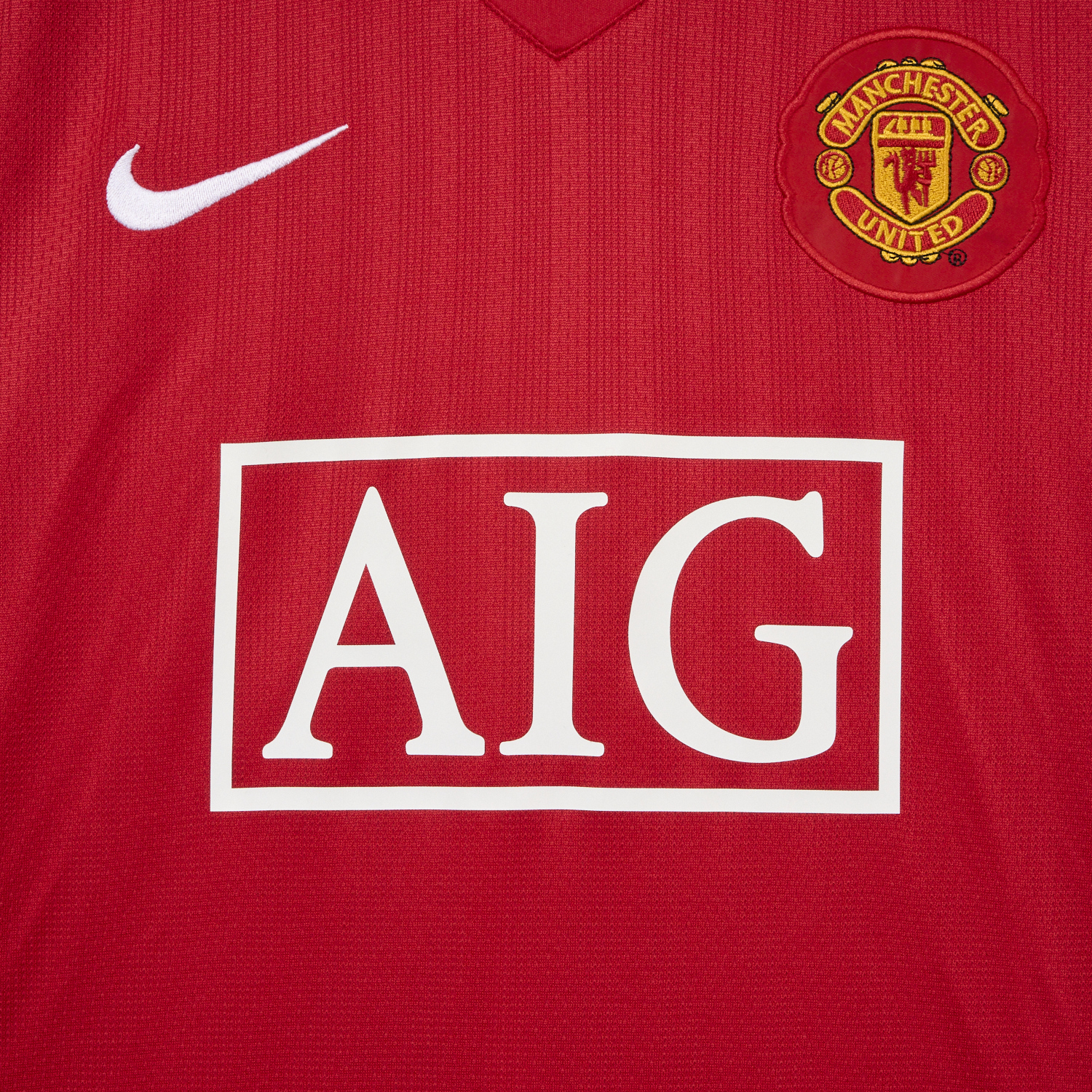 AlphaJersey-Retro Manchester United 2007-09 Home Jersey