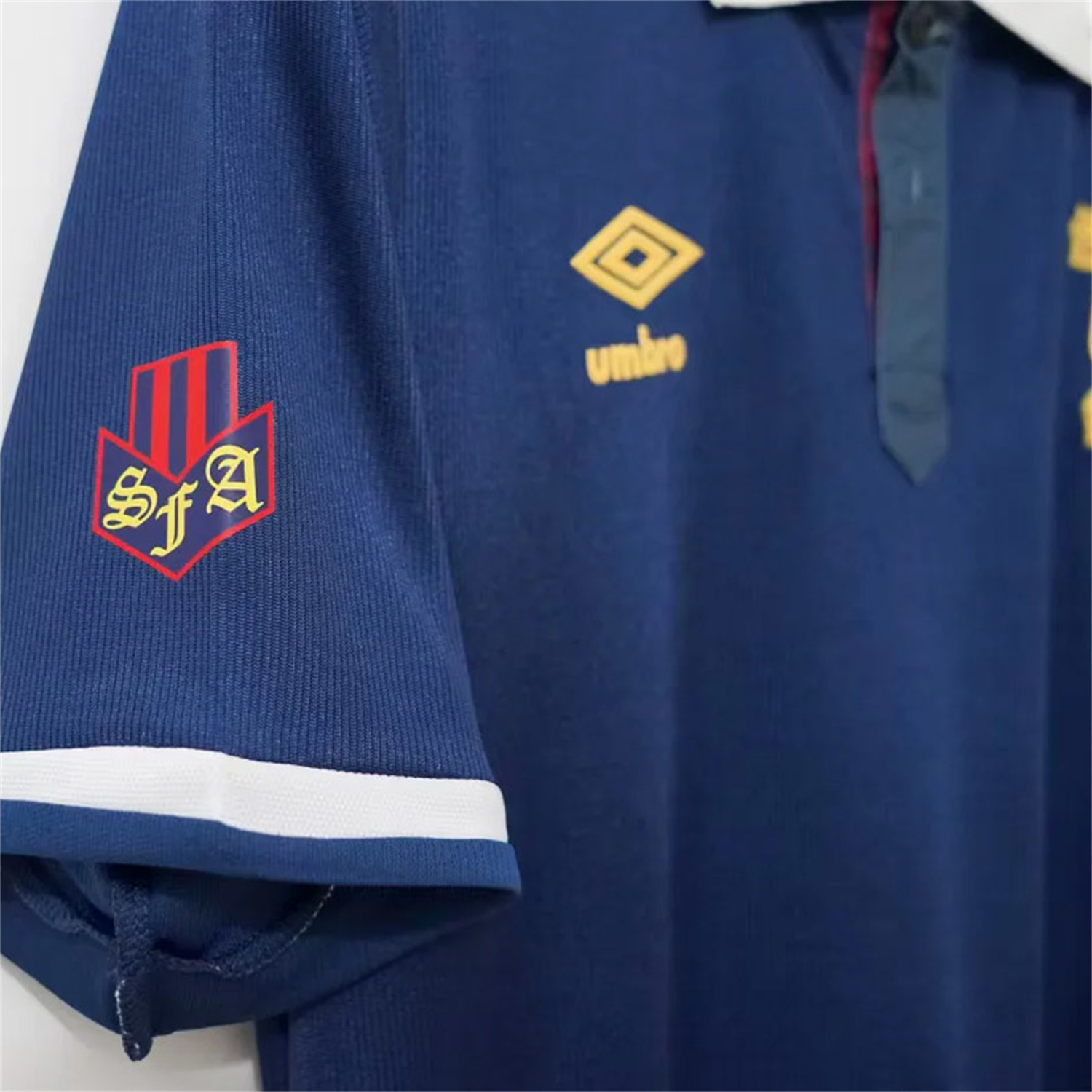 AlphaJersey-Retro S-c-o.t l.a-n.d 1988-89 Home Jersey - Fans Version