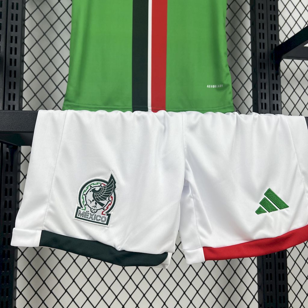 AlphaJersey-Mexico 25-26 Home Kids Kit
