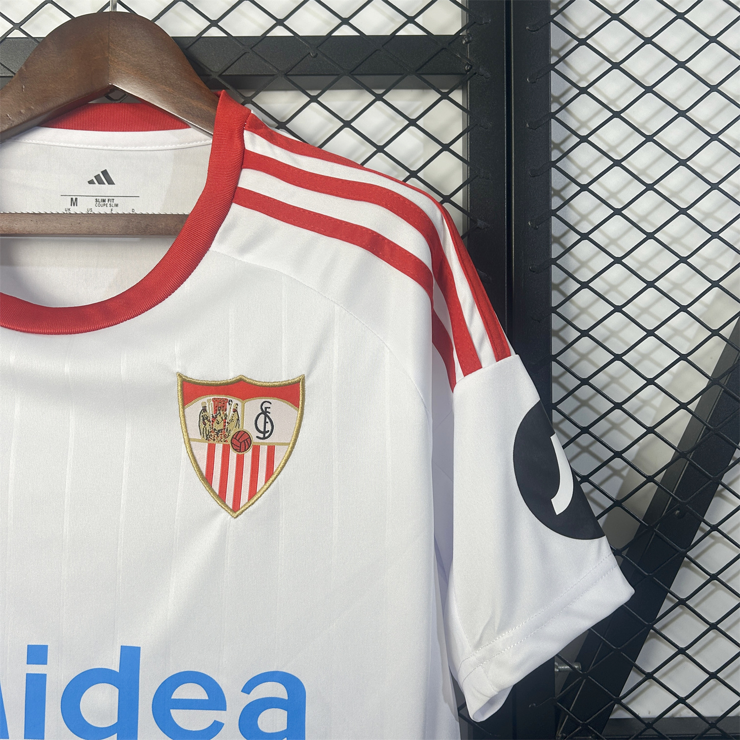 AlphaJersey-Sevilla 25-26 Home White Jersey - Fans Version