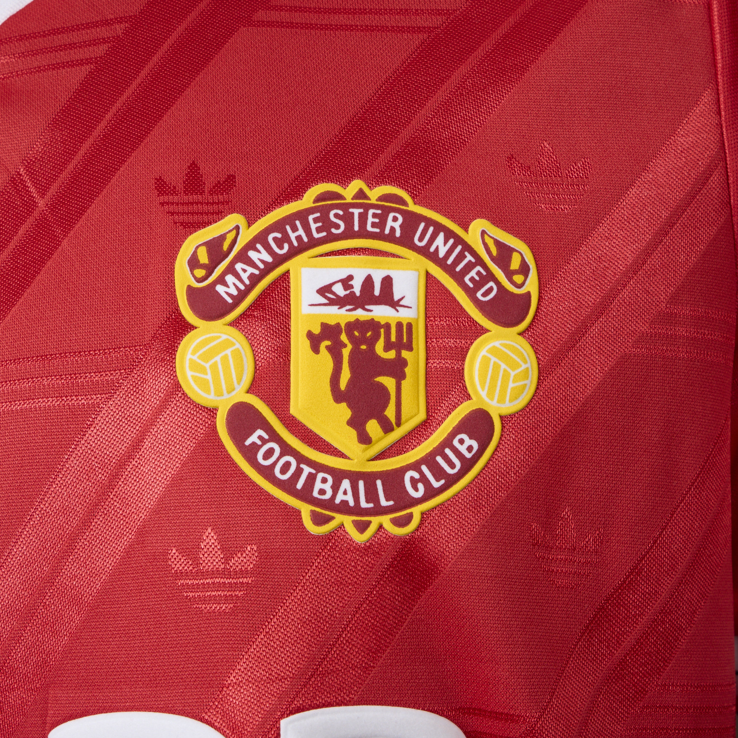 AlphaJersey-Retro Manchester United 1986-88 Home Remake Jersey - Player Version