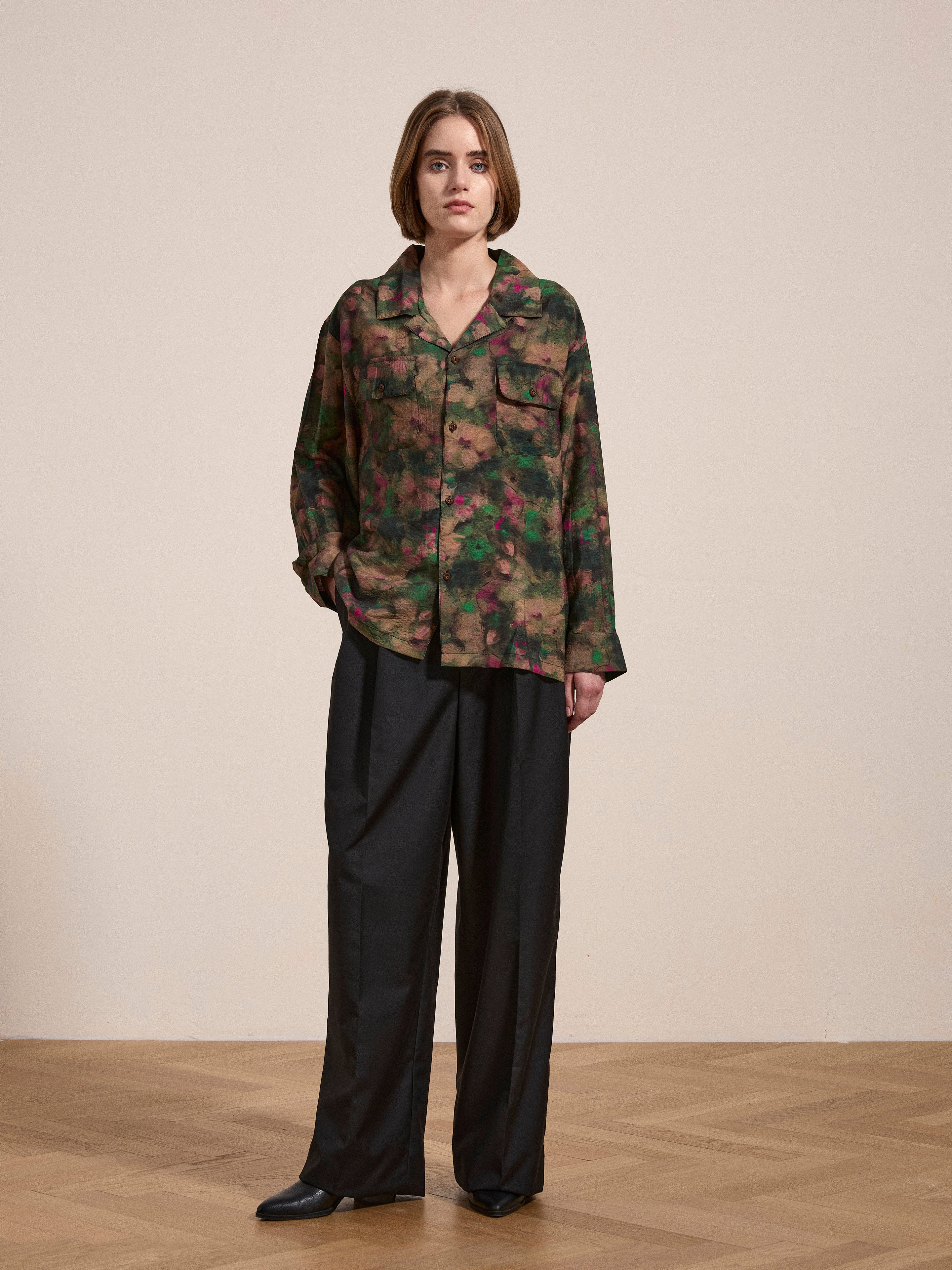 Charlot LS Camp Shirt | Modern Menswear by yycbvcnbmmnbm
