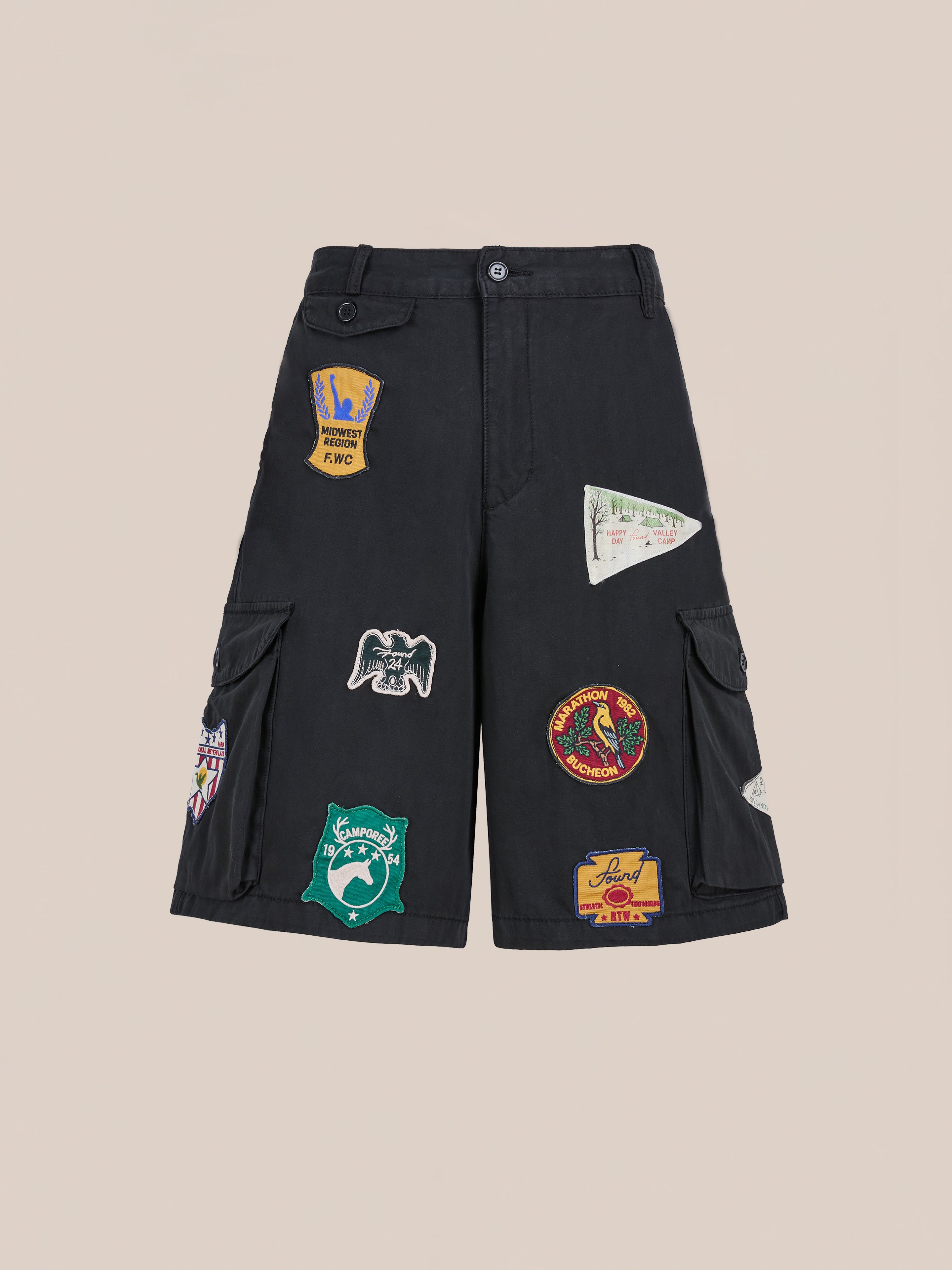 Patchwork Cargo Shorts | Modern Menswear by yycbvcnbmmnbm