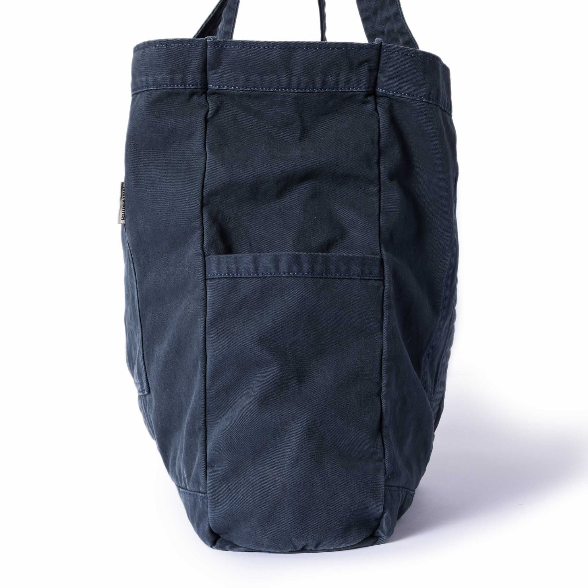 The Foundation Tote in Organic Navy | Modern Menswear by yycbvcnbmmnbm