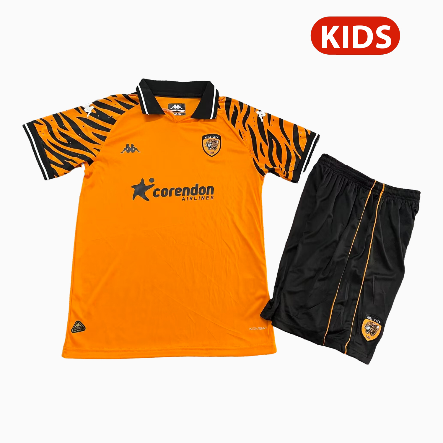 AlphaJersey-Hull City 25-26 Home Kids Kit