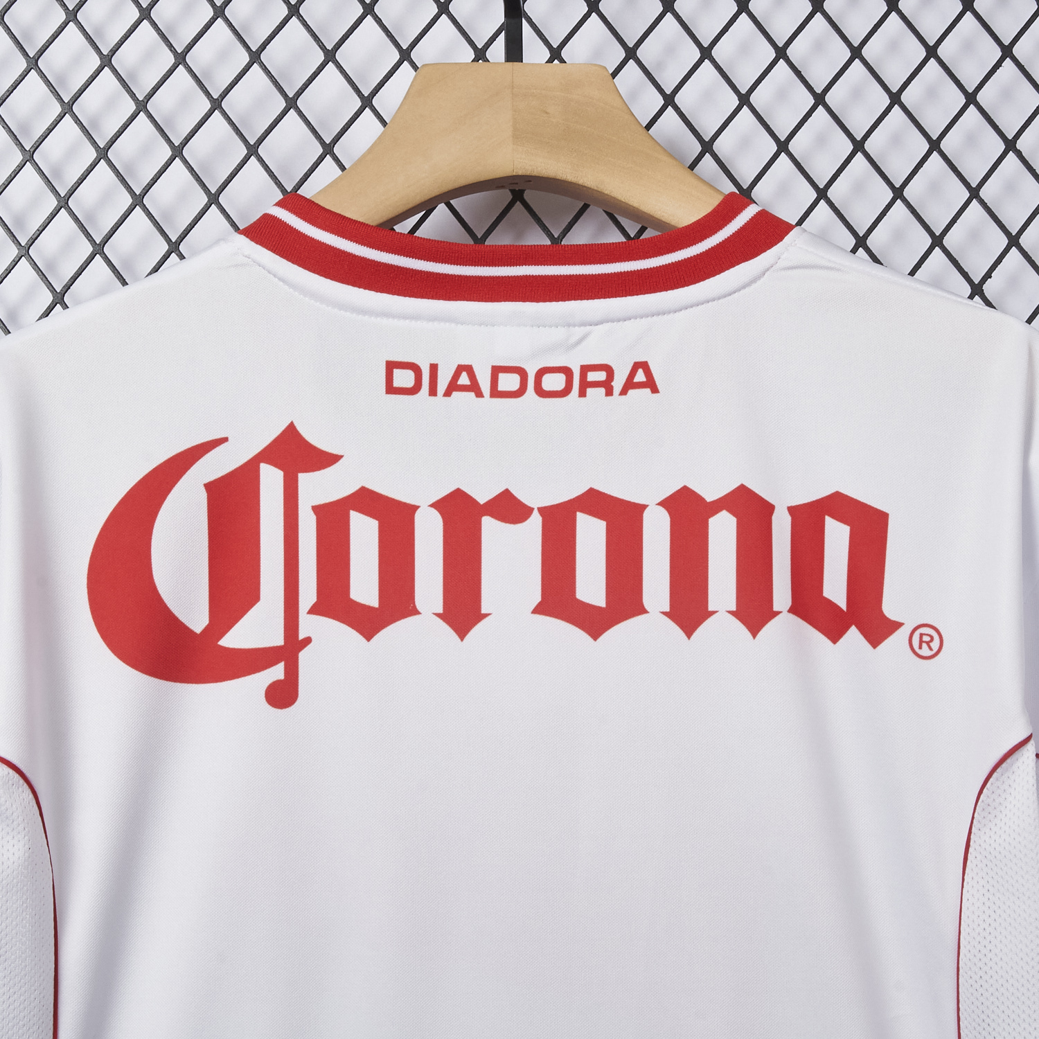 AlphaJersey-Retro Toluca 1998-99 Away White Jersey