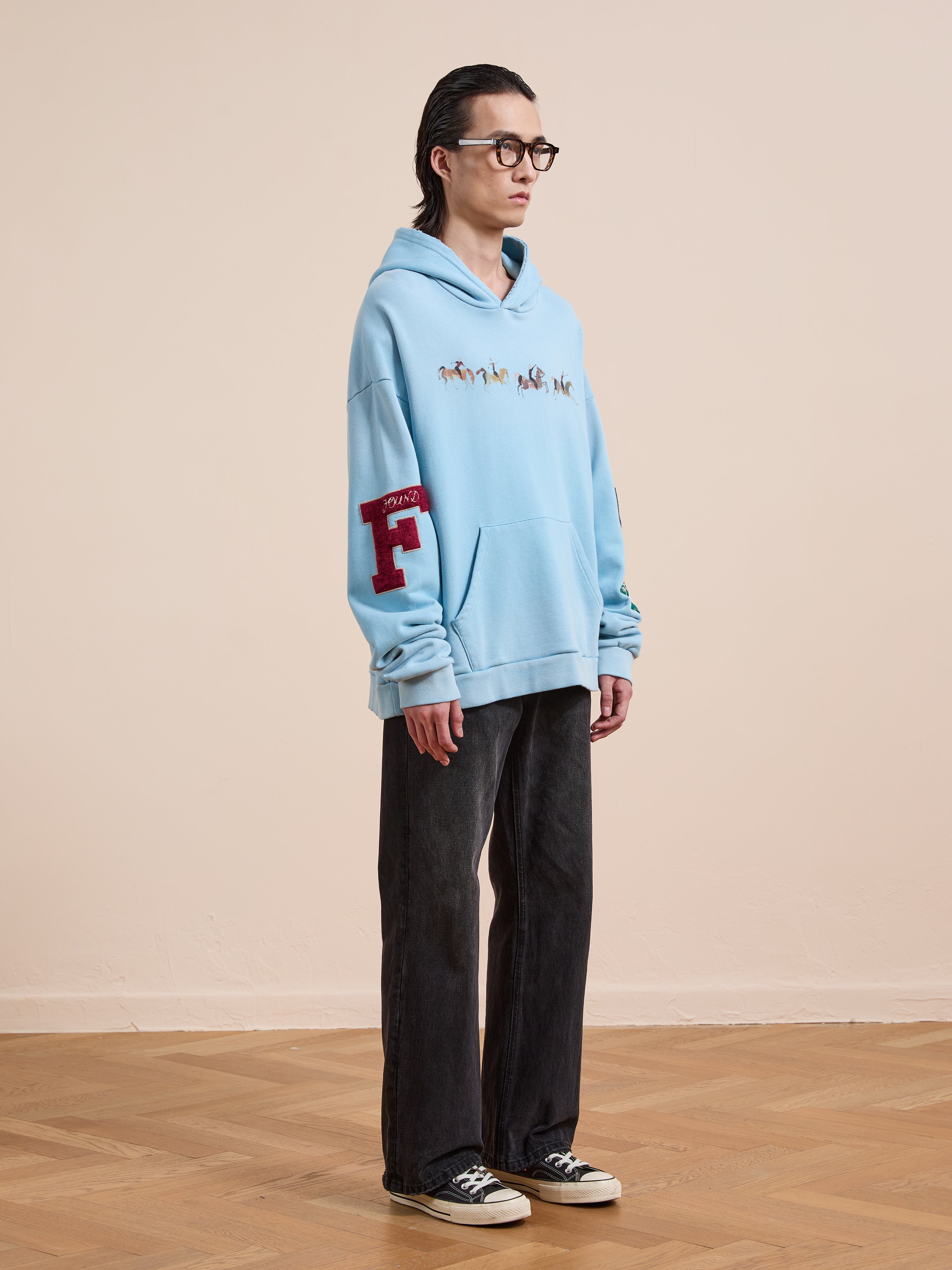 Horse Line Hoodie | Modern Menswear by yycbvcnbmmnbm