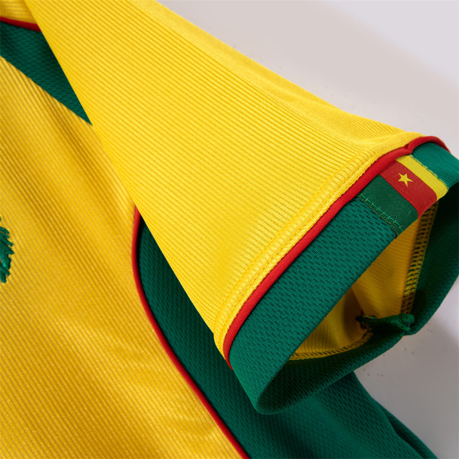 AlphaJersey-Retro Cameroon 1998-99 Away Yellow Jersey