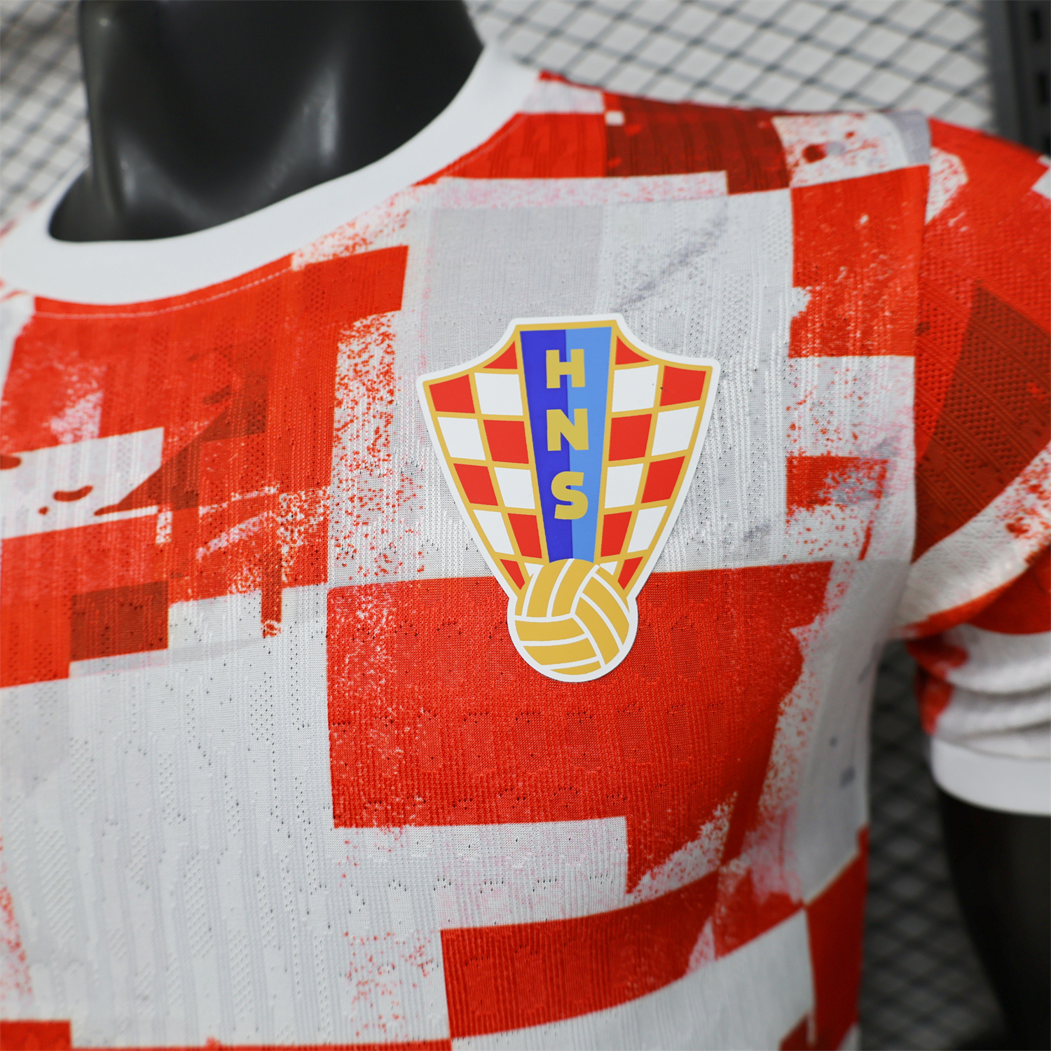 AlphaJersey-Croatia 2026 Red And White Special Jersey - Player Version