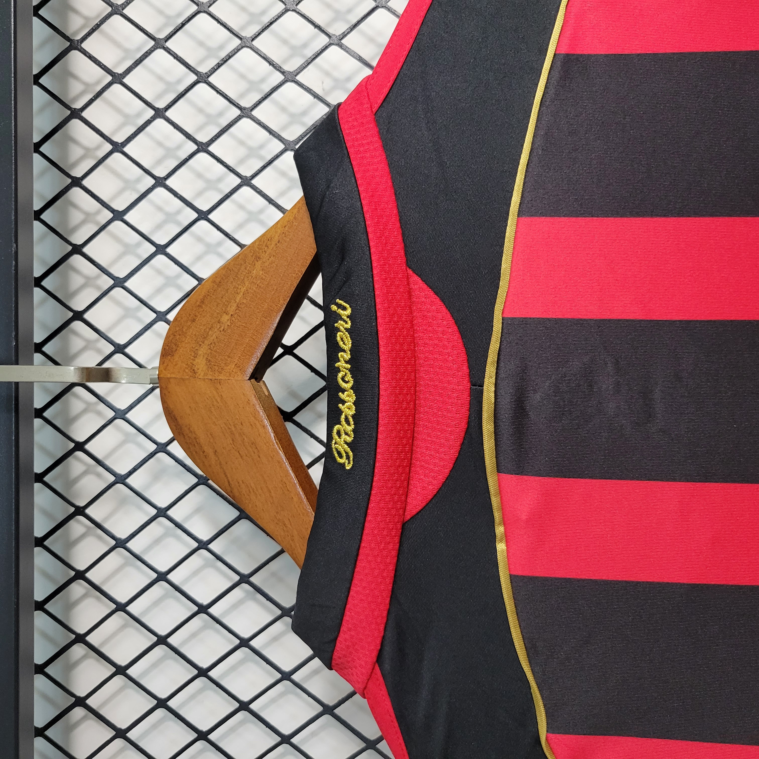 AlphaJersey-Retro AC Milan 06-07 Home Stadium Long Sleeve Jersey