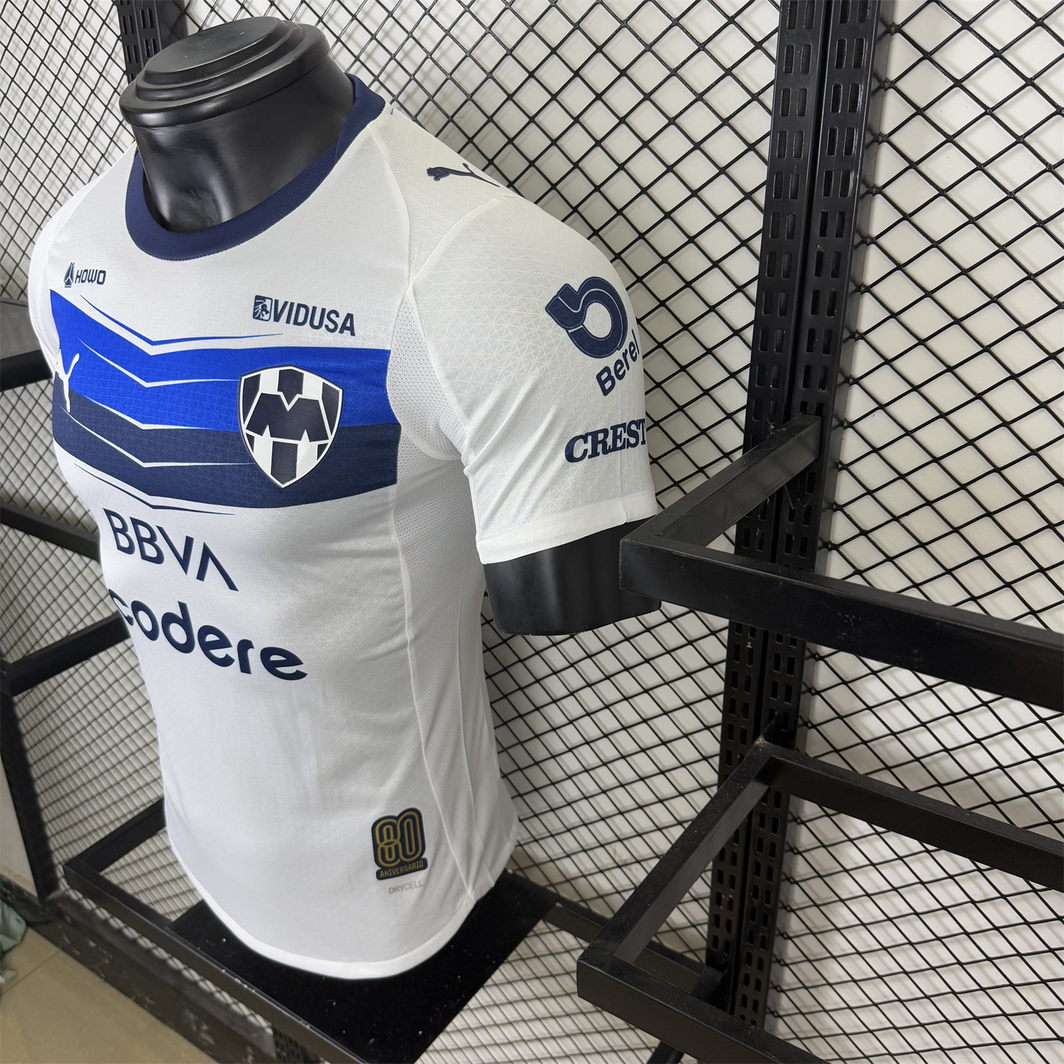 AlphaJersey-Rayados Monterrey 25-26 Away White Jersey - Player Version