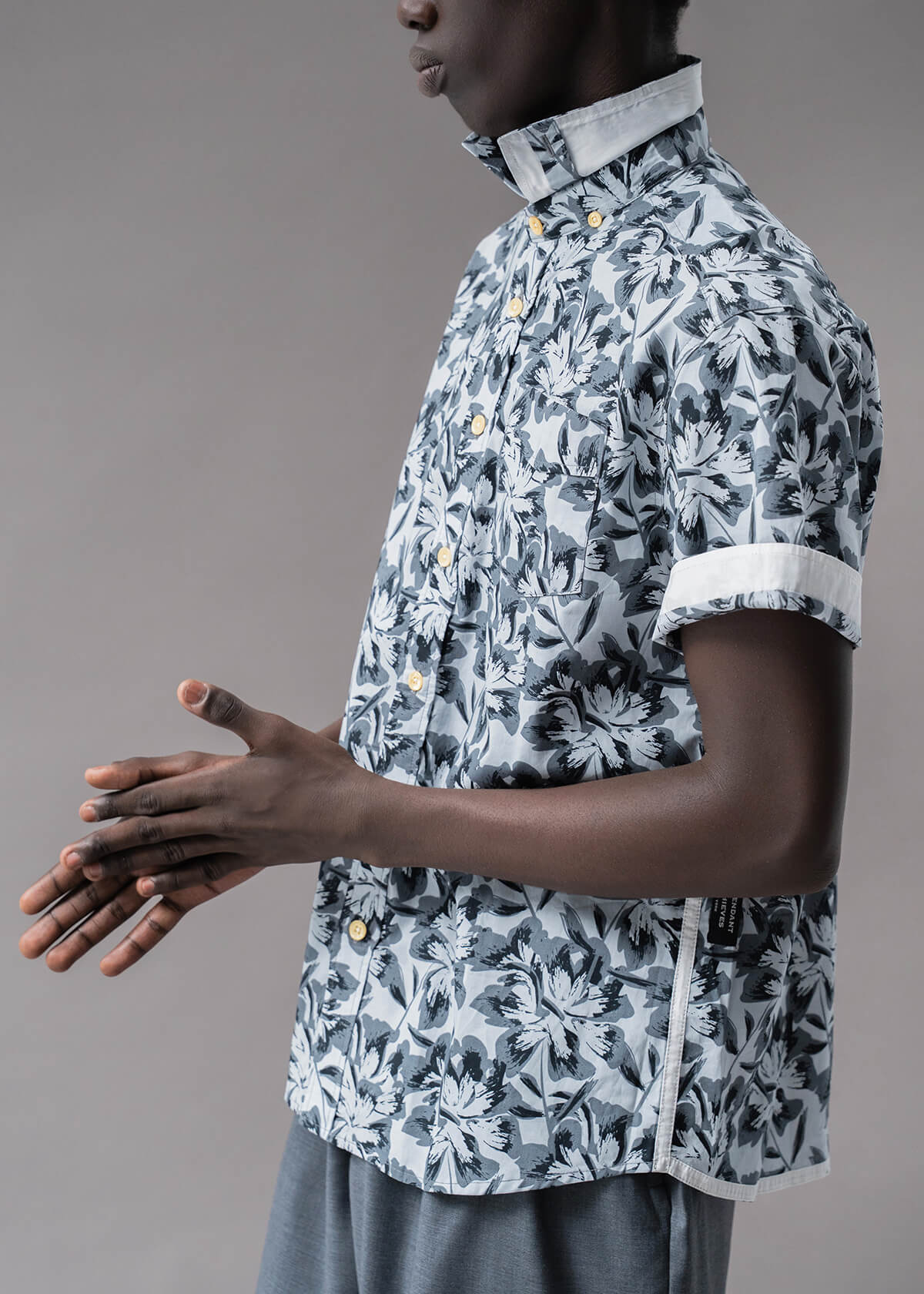 Shadows Of Grey Shirt | Modern Menswear by yycbvcnbmmnbm