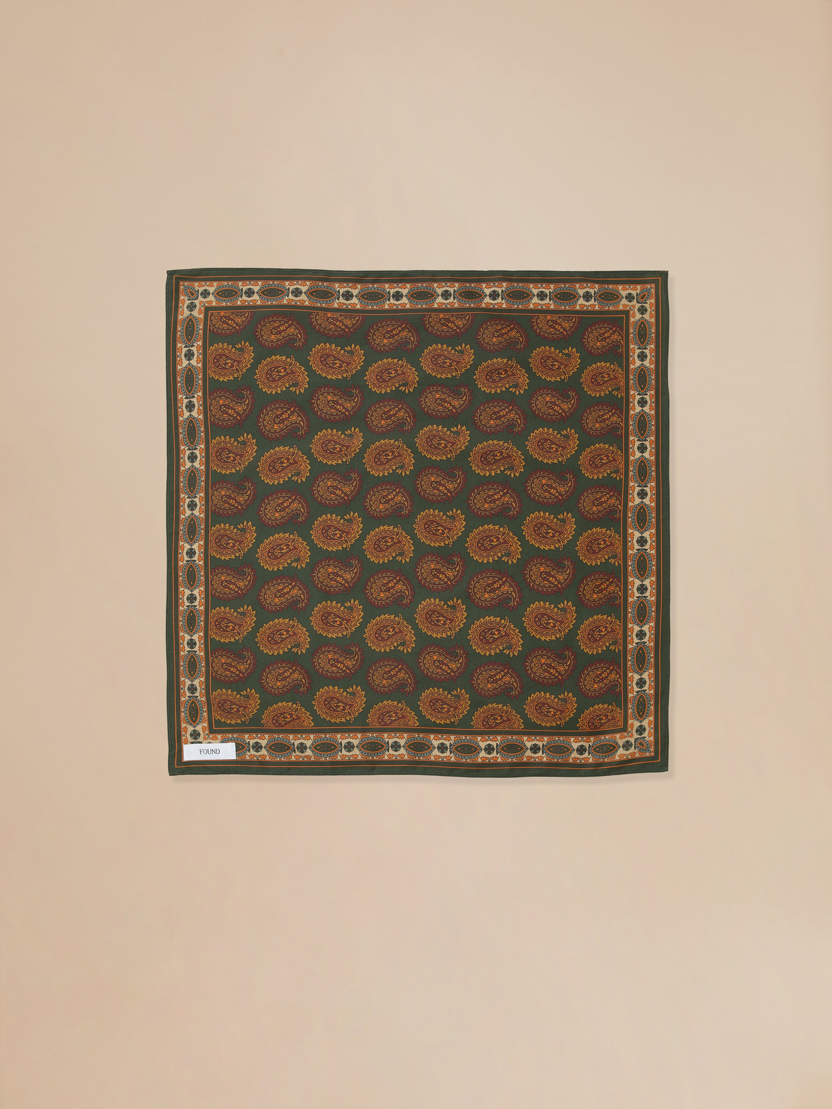 Paisley Forest Bandana | Modern Menswear by yycbvcnbmmnbm