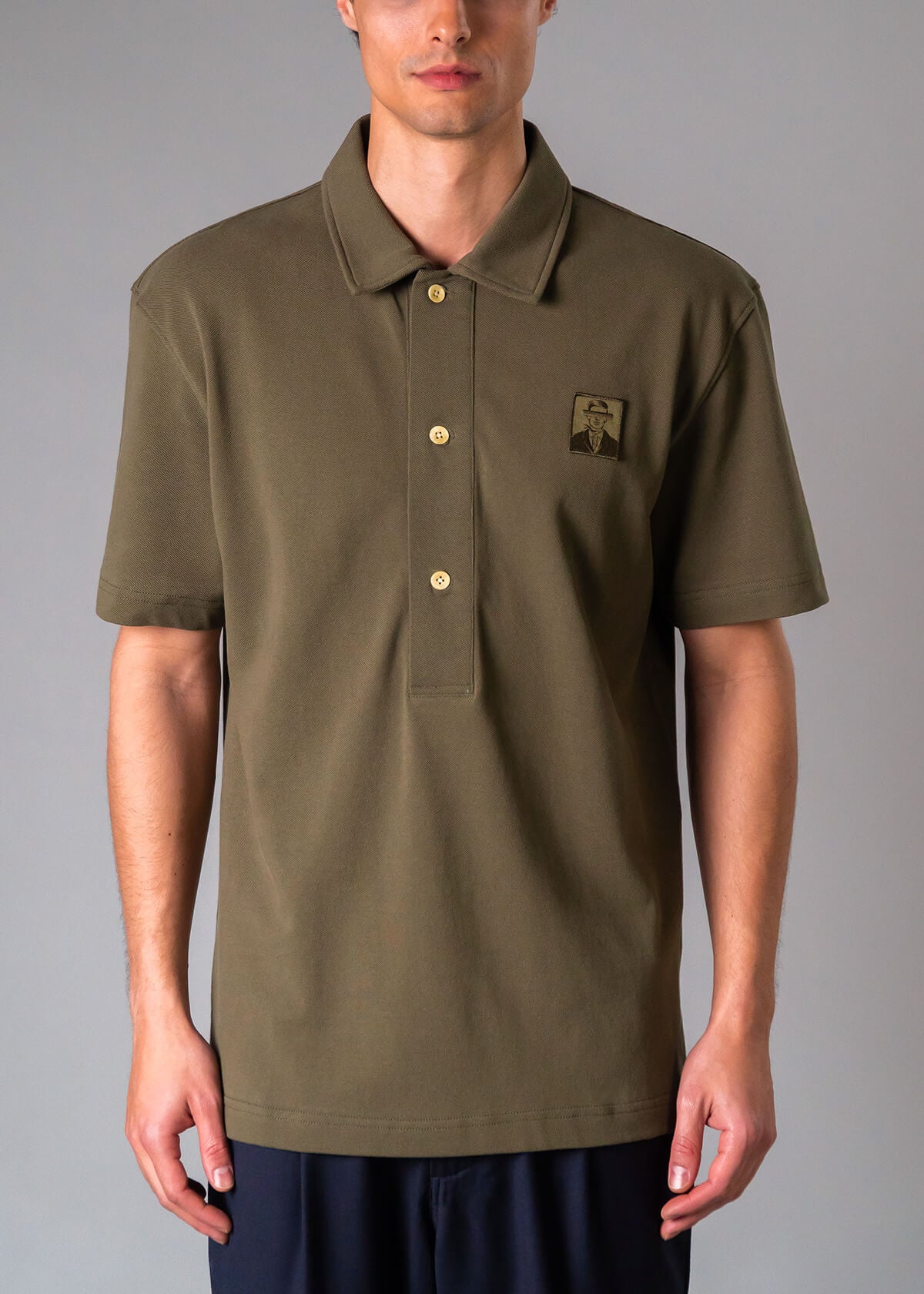 Pique Polo Olive | Modern Menswear by yycbvcnbmmnbm