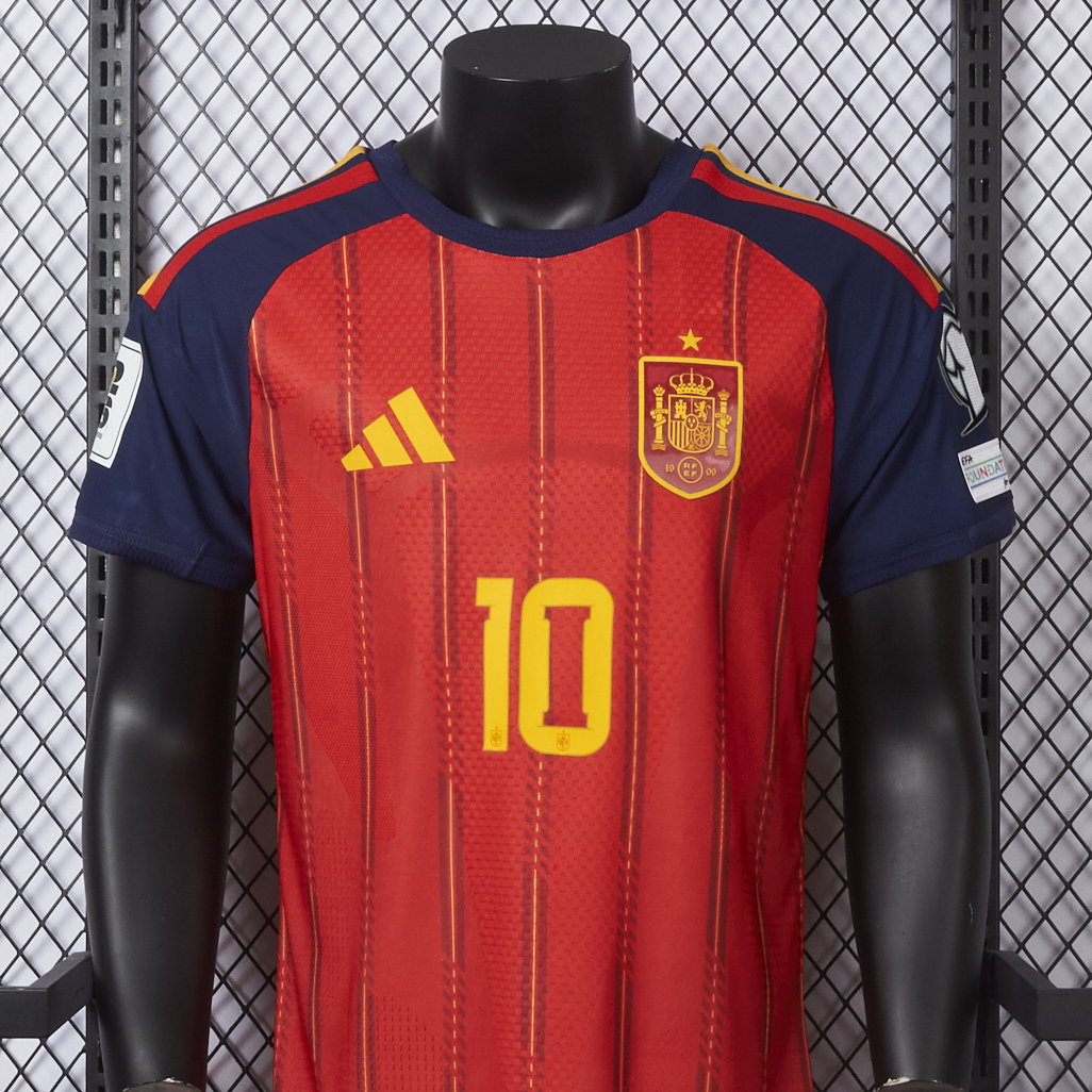 AlphaJersey-Spain 2026 Home Jersey - Player Version