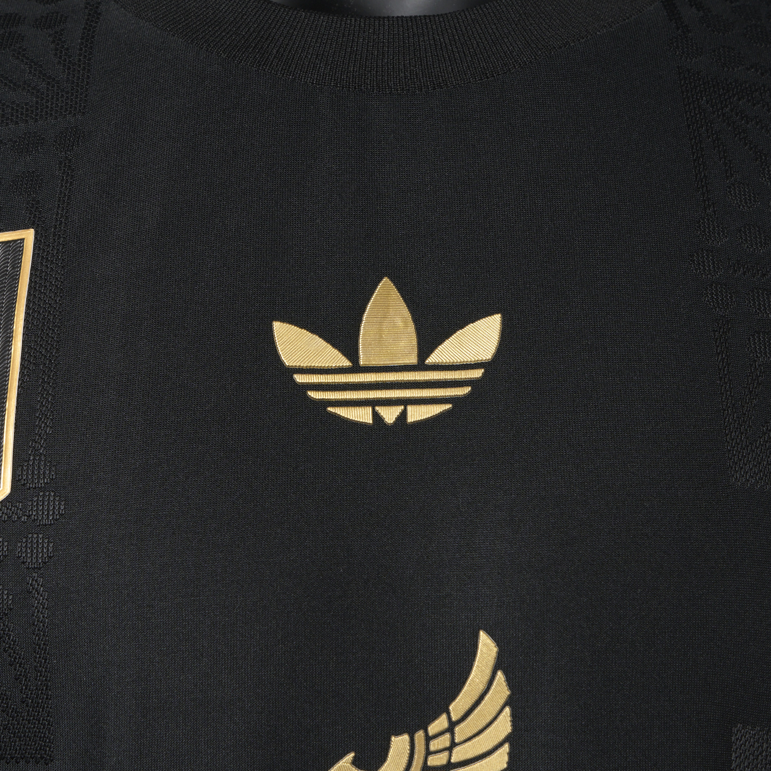 AlphaJersey-Mexico 2025 Gold Cup Home Black Jersey - Player Version