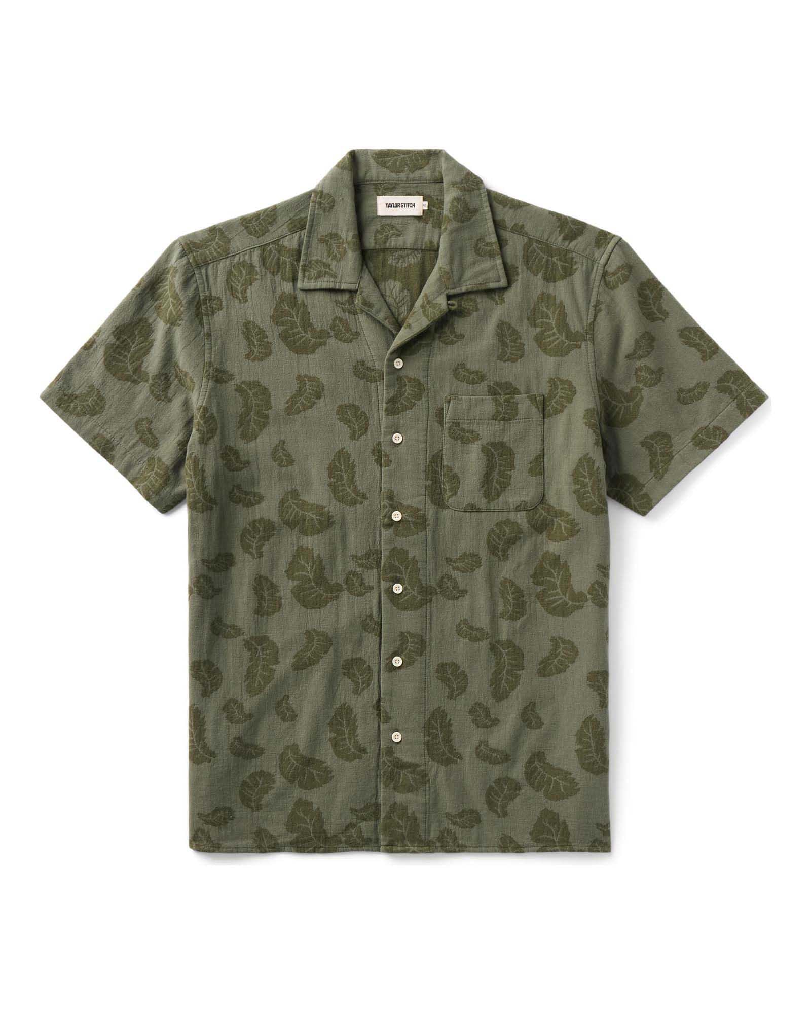 The Hawthorne Shirt in Burnt Olive Floral Jacquard | Modern Menswear by yycbvcnbmmnbm