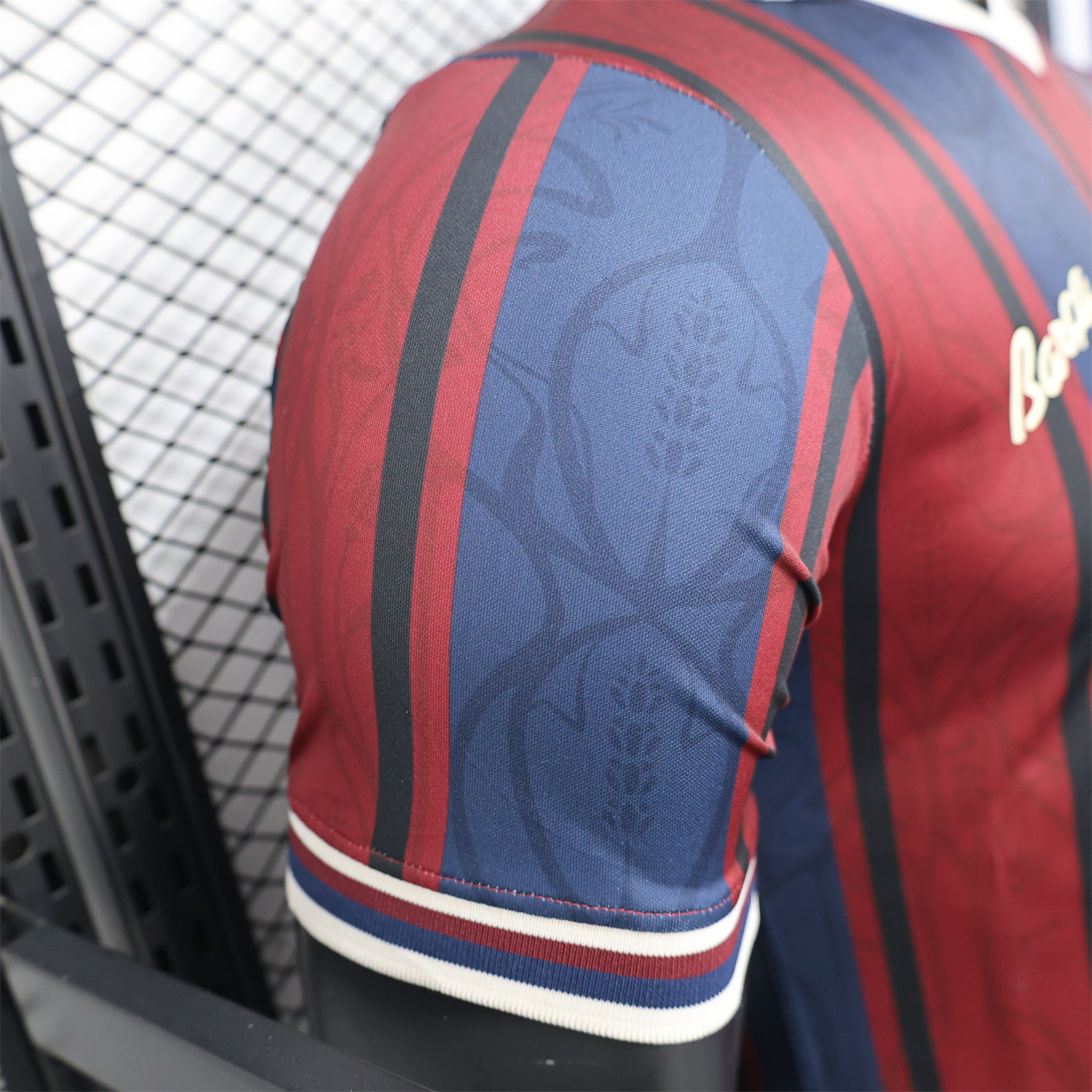 AlphaJersey-Barcelona 25-26 125th Anniversary Retro Style Jersey - Player Version