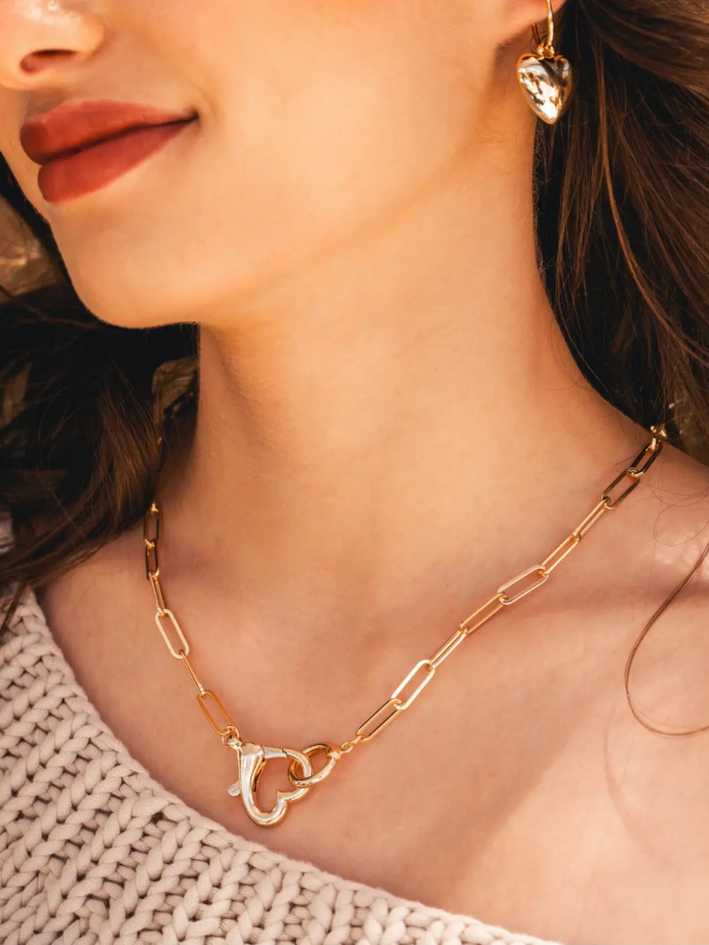 Heart Necklace | Elegant Women's Fashion by coolavocek