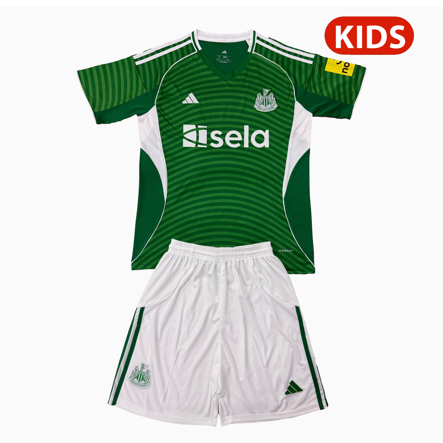 AlphaJersey-Newcastle United 25-26 Away Kids Kit