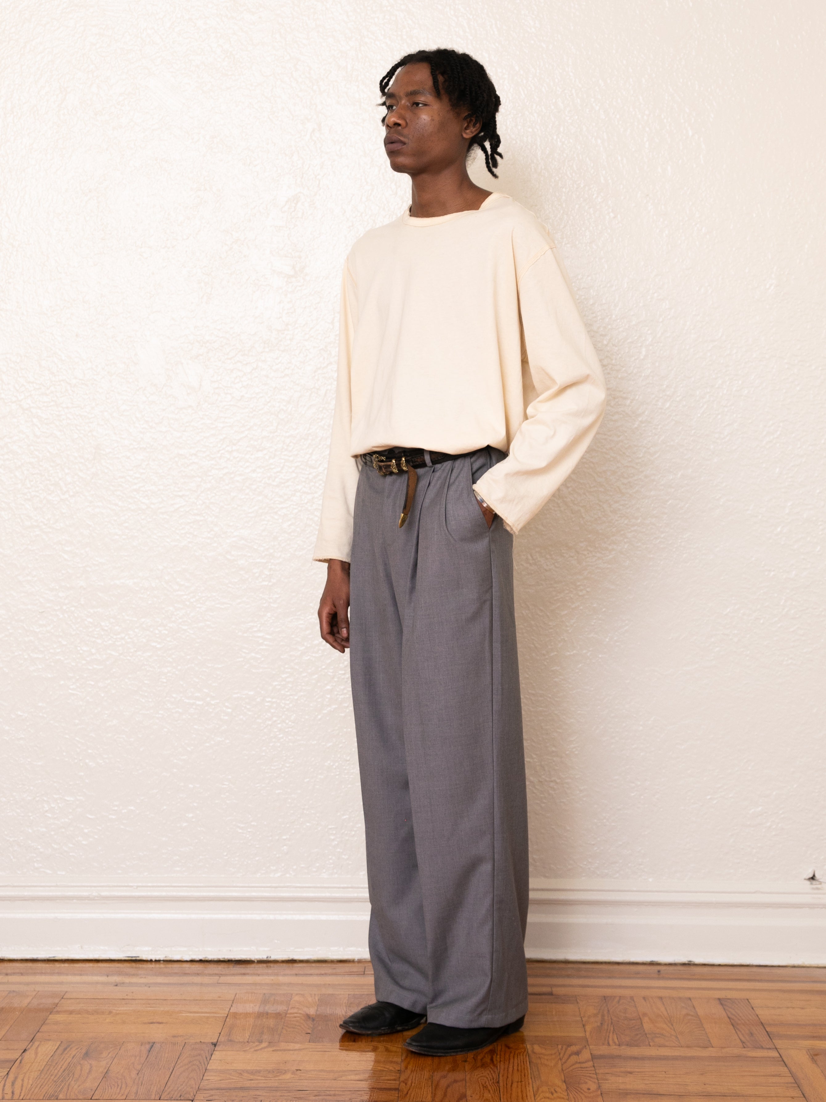 Pleated Trousers | Modern Menswear by yycbvcnbmmnbm